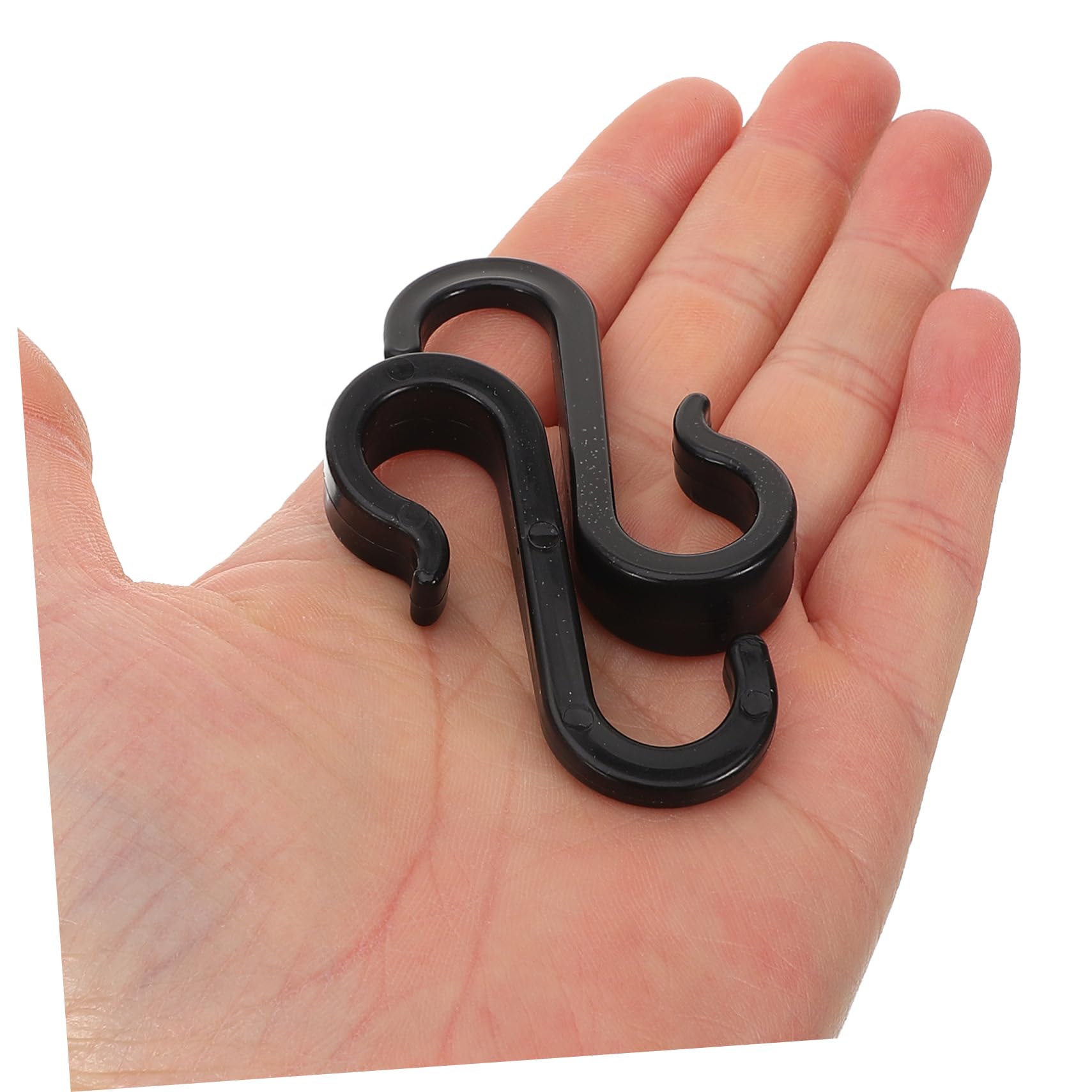 Hoement 24-Piece No Punching Wall Hooks - Multipurpose Adhesive Hooks for Closet, Picture Hanging, Plant Hooks, Plastic Wall Hooks - Perfect for Home Organization, Dorm Rooms & Office Use