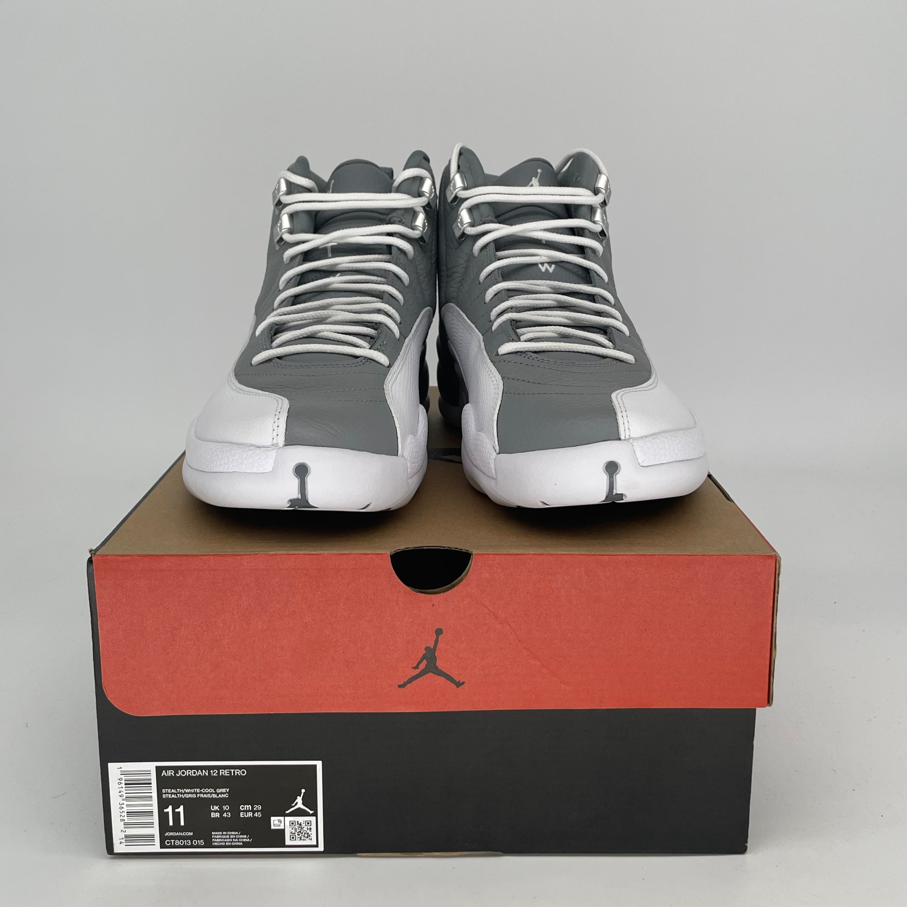 AIR JORDAN 12 STEALTH Basketball Shoes - Men's Size 11/Women's Size 12.5 - Style CT8013-015 - Perfect for Court Performance & Streetwear Fashion