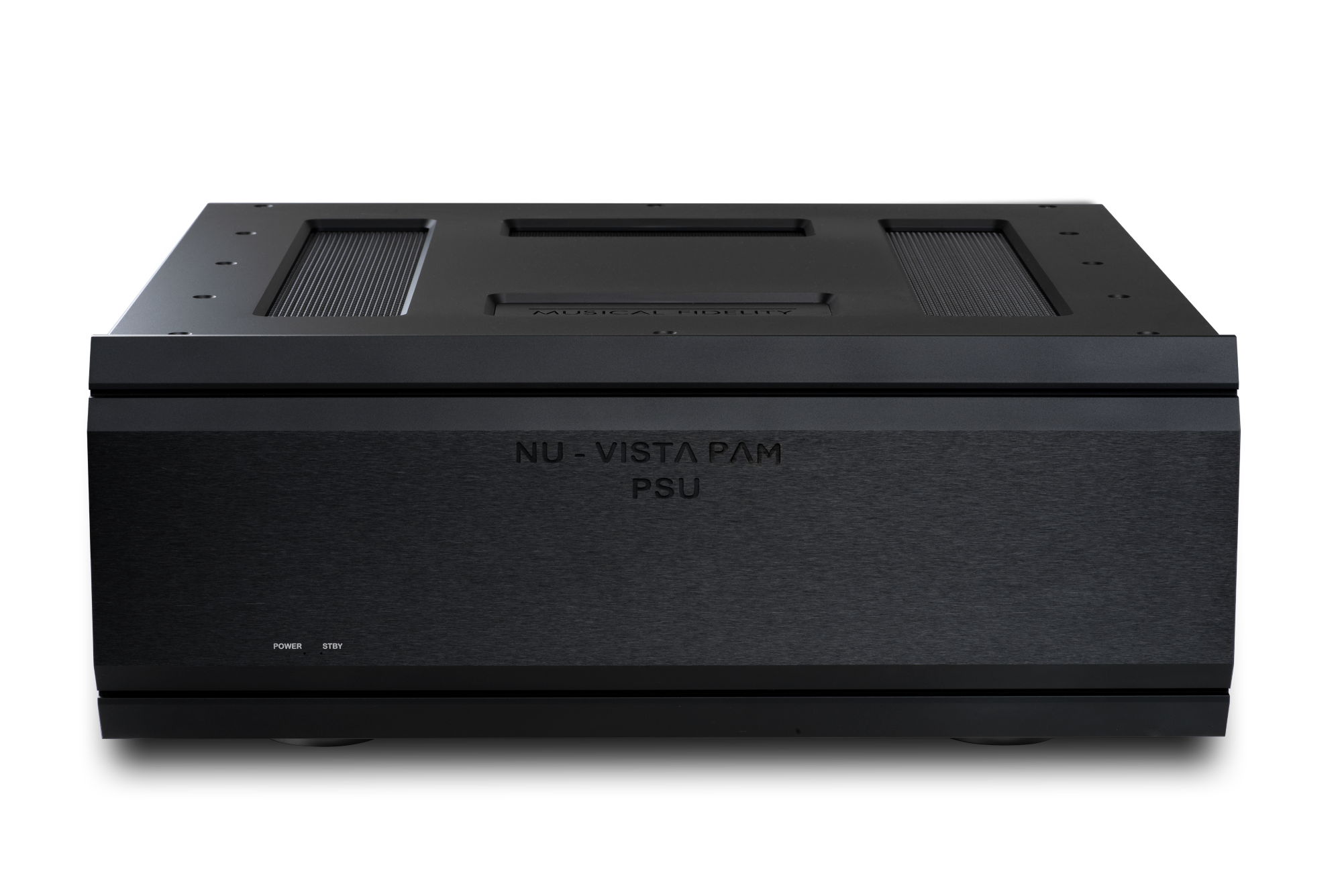 Musical Fidelity Nu Vista PAM Fully Balanced Discrete Mono Power Amplifier with Separate Power Supply - Premium Audio Equipment for Home Theater & Hi-Fi Systems