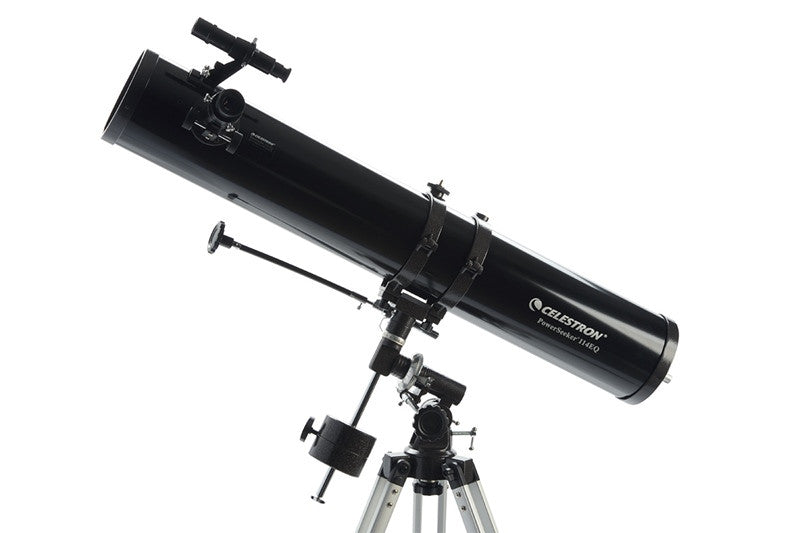 PowerSeeker 114EQ Telescope - 114mm Aperture Refractor Telescope for Adults & Beginners | Perfect for Stargazing, Astronomy & Night Sky Observation