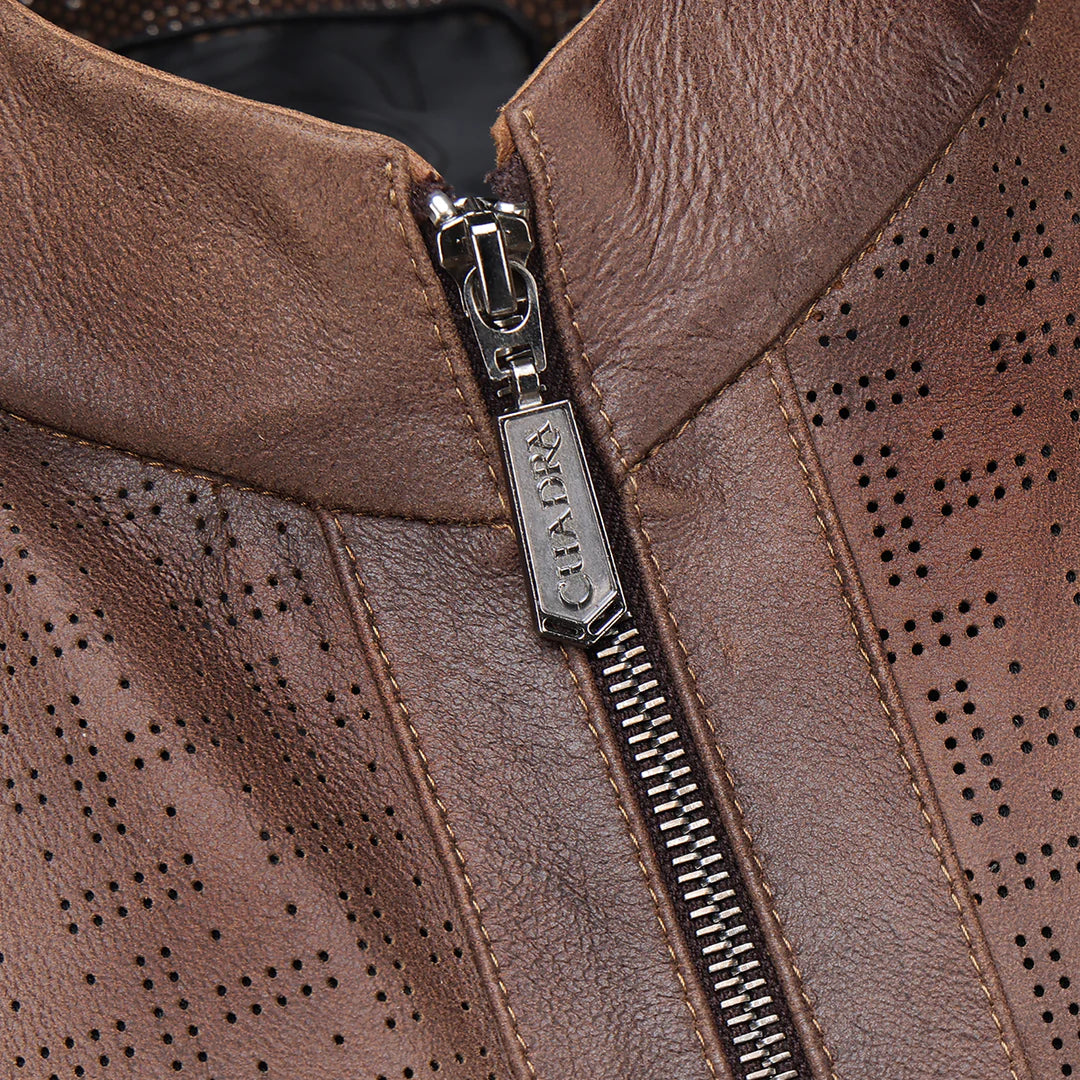 Premium Cuadra Honey Lambskin Jacket for Men - Stylish Casual Fashion Leather Coat | Perfect for Everyday Wear, Date Nights & Outdoor Adventures