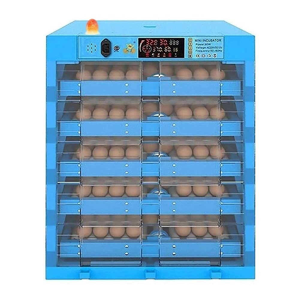 320 Egg Digital Automatic Incubator with LED Display – Poultry Hatcher for Chicken, Duck & Quail Eggs – Precise Temperature & Humidity Control – Perfect for Home Farming & Hobbyists