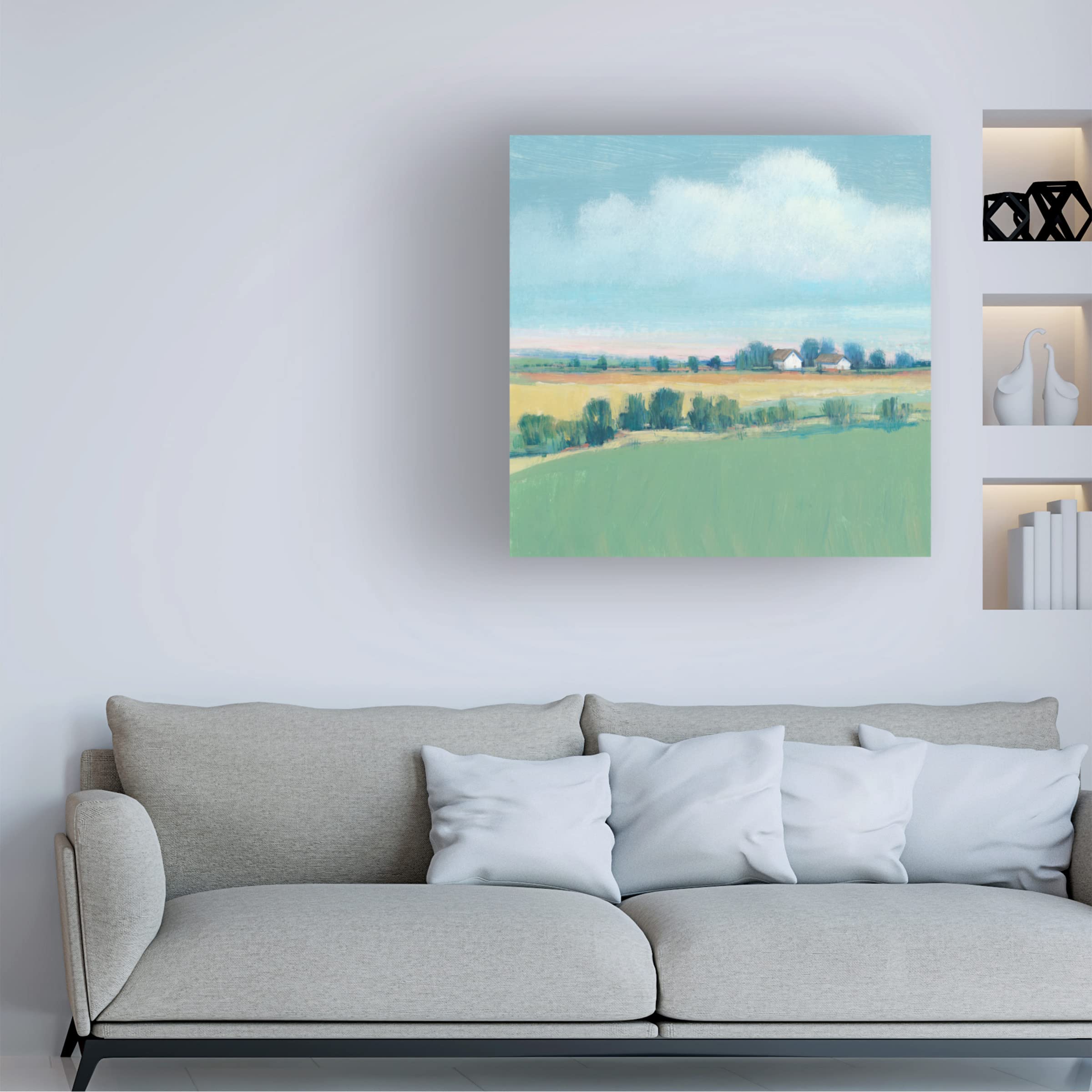Trademark Fine Art 'The Simple Life I' Canvas Wall Art by Tim O'Toole - Perfect for Living Room, Bedroom & Office Decor