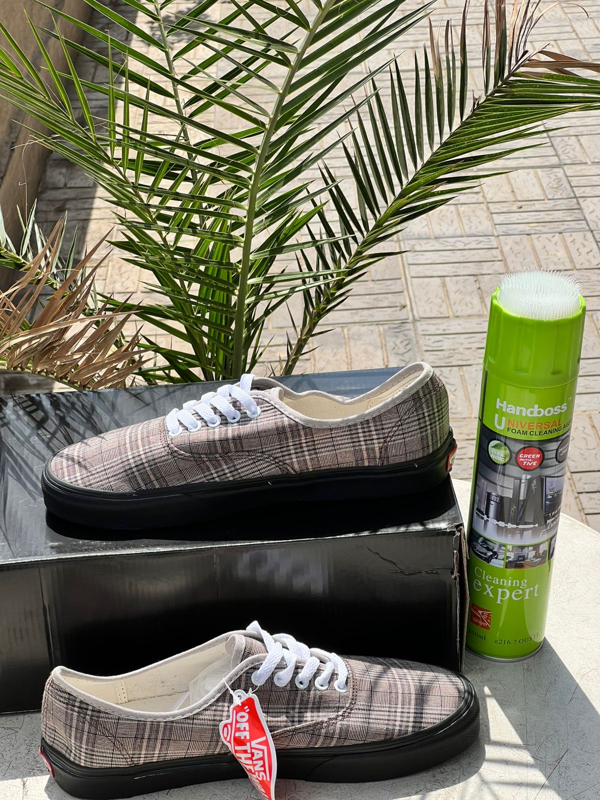 Vans Authentic Plaid Canvas Sneakers for Men & Women - Classic Skate Shoes for Casual Wear, Street Style & Everyday Comfort