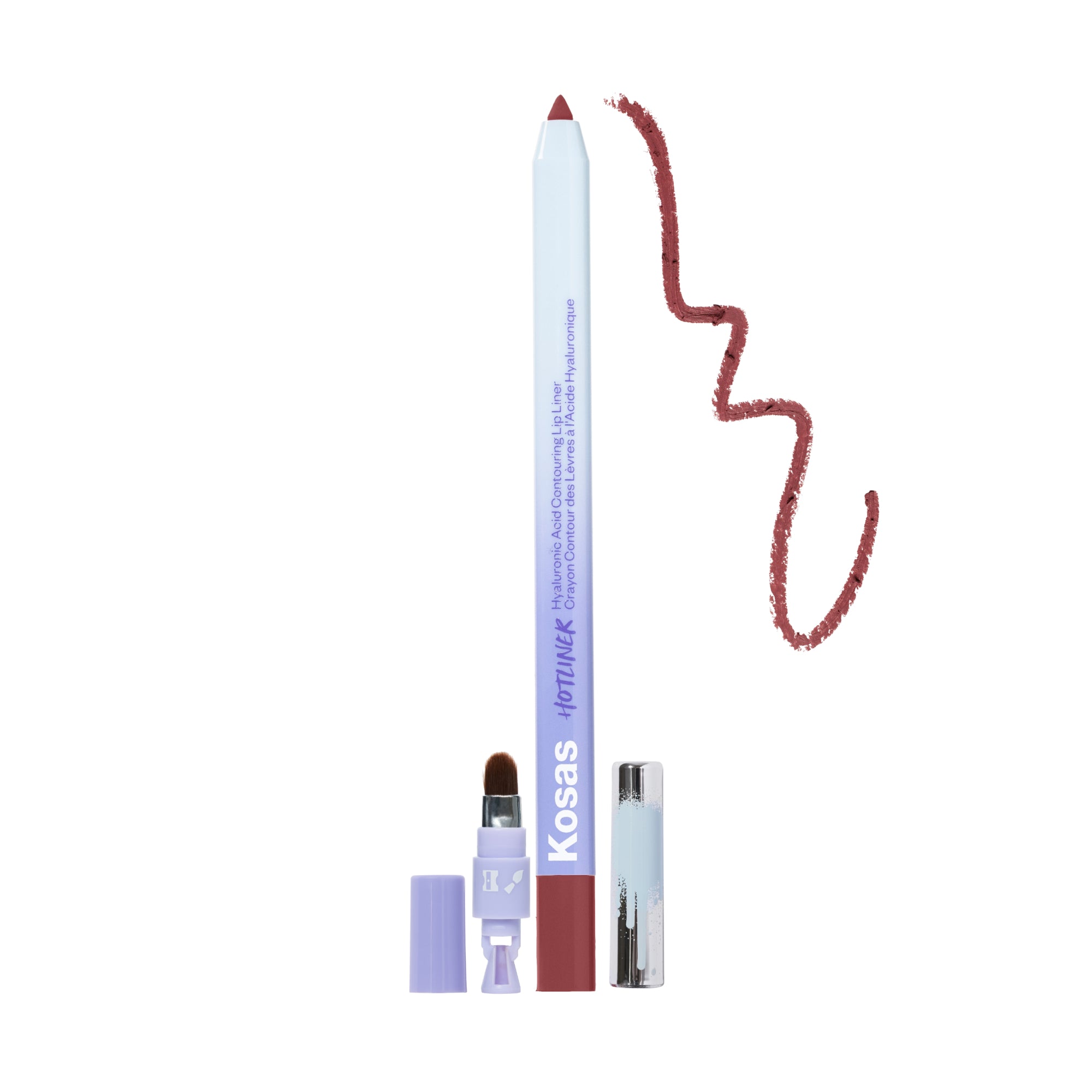 Hotliner Hyaluronic Acid Lip Liner - Long-Lasting Contour Pencil for Fuller Lips | Perfect for Daily Makeup & Special Occasions