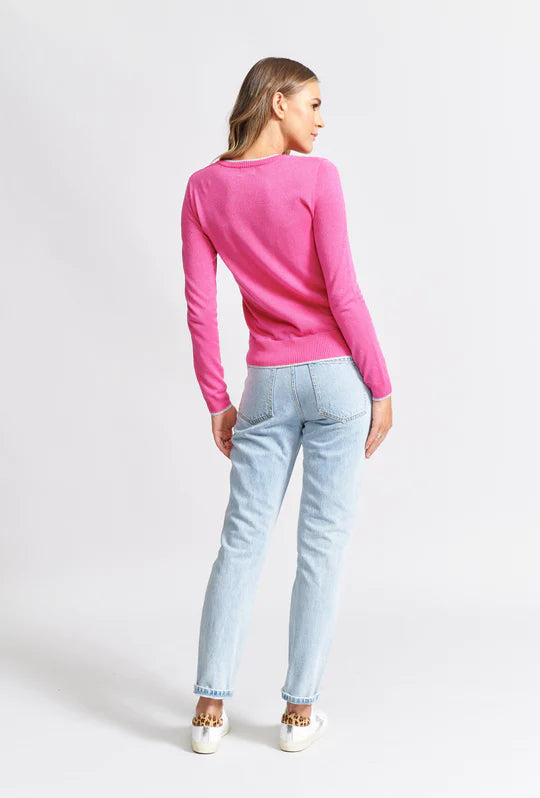 Stylish Lurex Long Sleeve Knit Sweater for Women - Glittery Party & Evening Wear - Perfect for Holiday Gatherings, Date Nights & Office Outfits