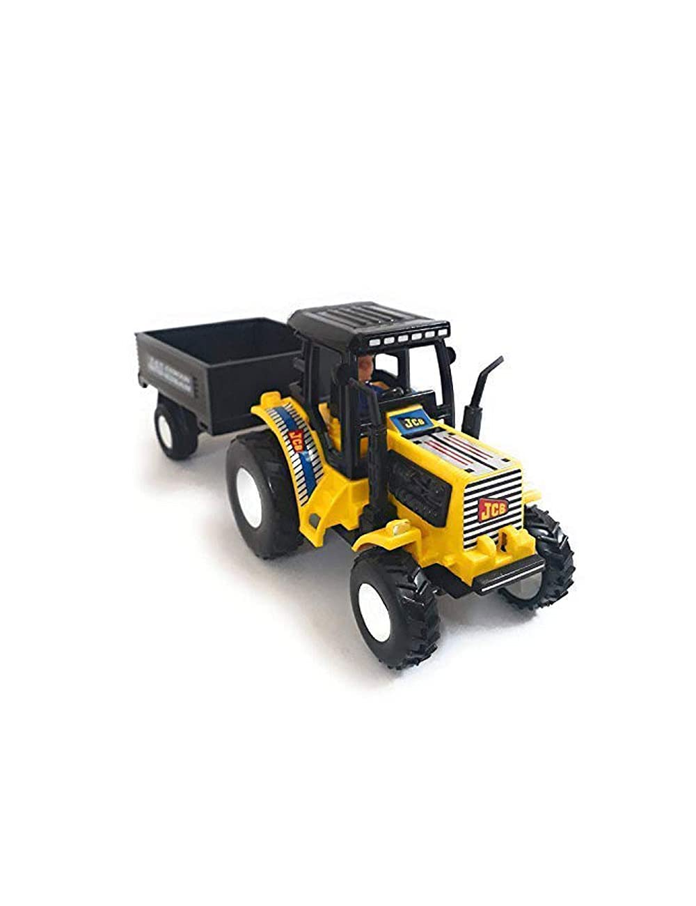 Creative Farmer Tractor Toy with Detachable Trolley - Educational Farm Vehicle Playset for Toddlers & Kids | Perfect for Pretend Play, Farm-Themed Learning & Early Childhood Development