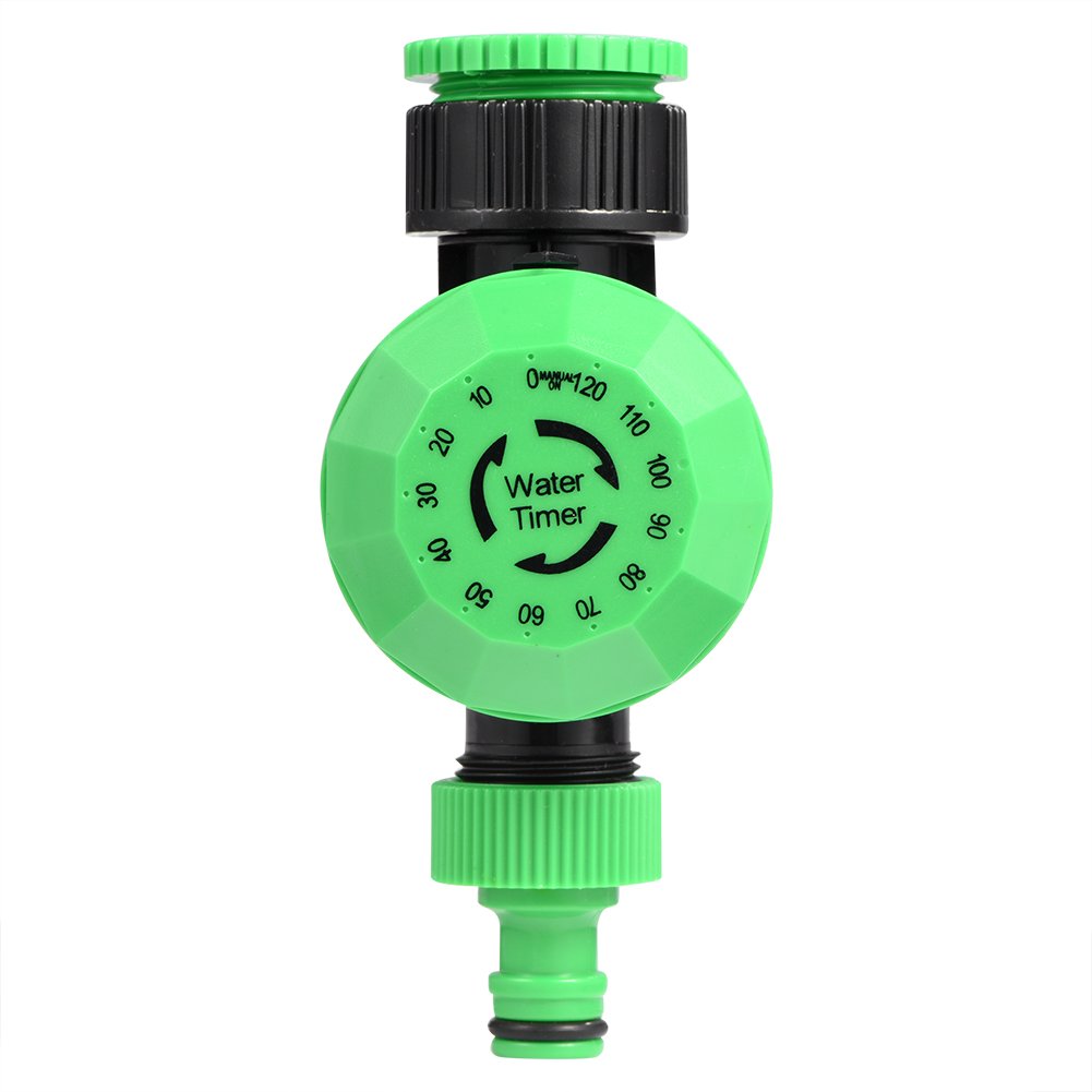 Automatic Garden Hose Water Timer - 120 Minute Outdoor Irrigation Controller with Shut Off | Plastic & Durable for Lawns, Plants & Flower Beds | Perfect for Sprinklers, Drip Systems & Water Conservation
