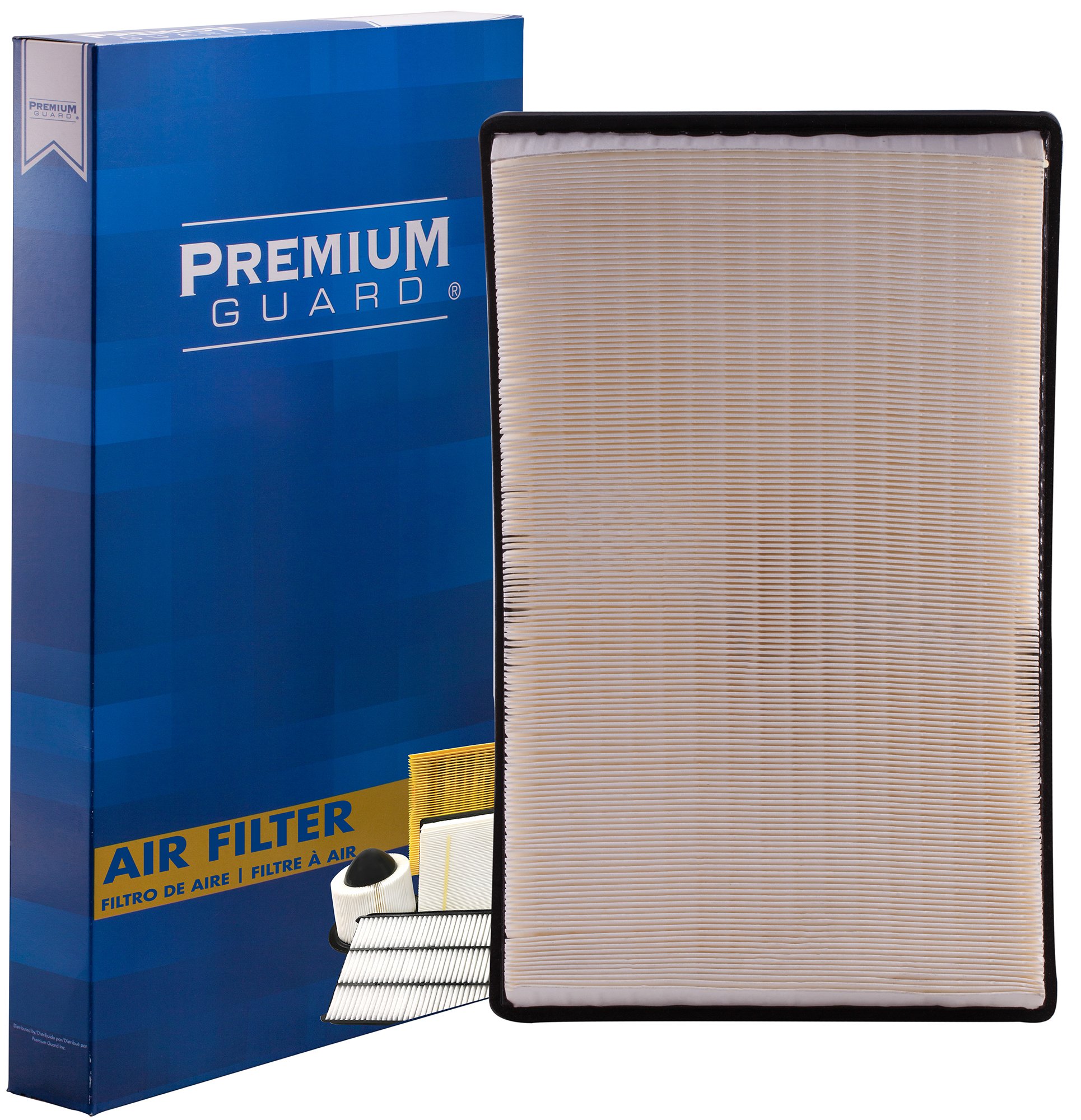 PG Engine Air Filter PA4655 - High Performance Replacement for 1996-1990 Chevrolet Corvette | Improves Engine Efficiency & Airflow | Perfect for Daily Driving & Performance Upgrades