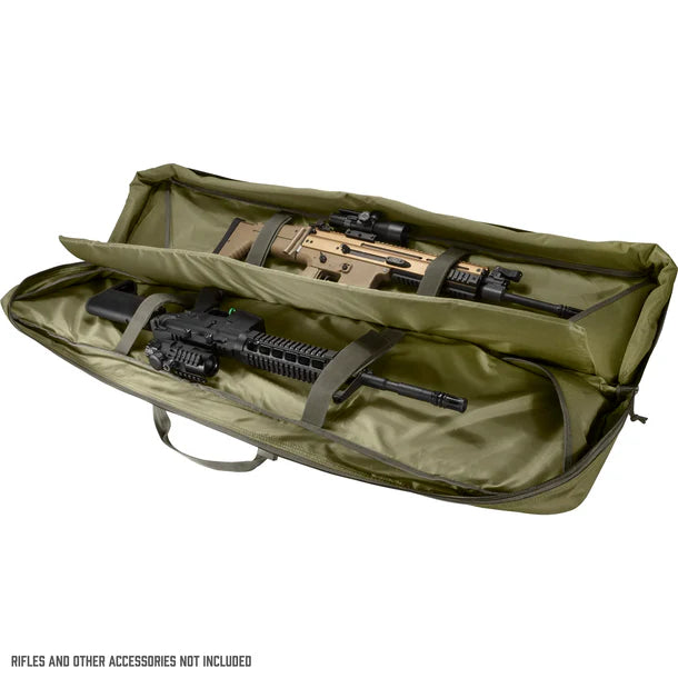 Barska BI12322 Loaded Gear 45 Tactical Rifle Bag - OD Green RX 200 - Durable Military Backpack for Hunting, Shooting Range & Outdoor Adventures