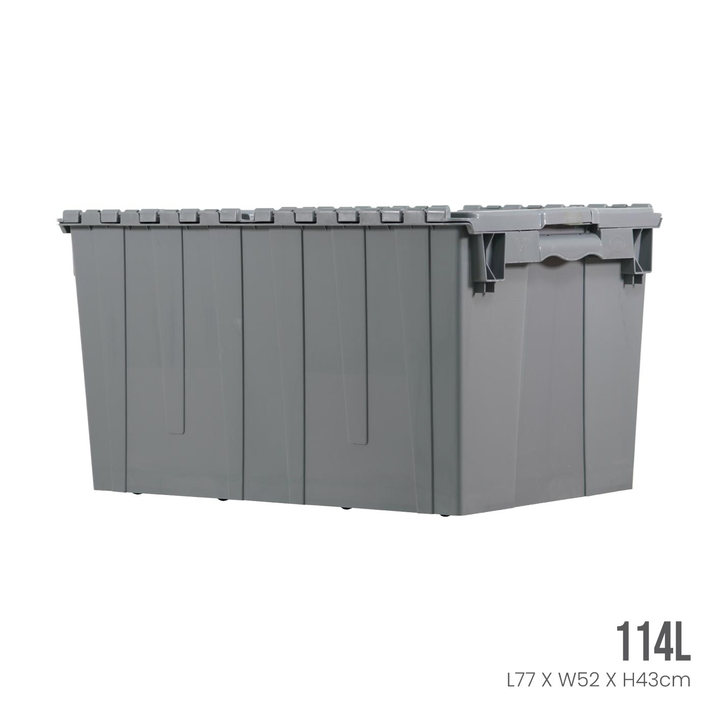Secure Heavy-Duty Steel Security Crate Container (ID4630) - Ideal for Shipping, Storage & Transport of Valuables, Equipment & Documents