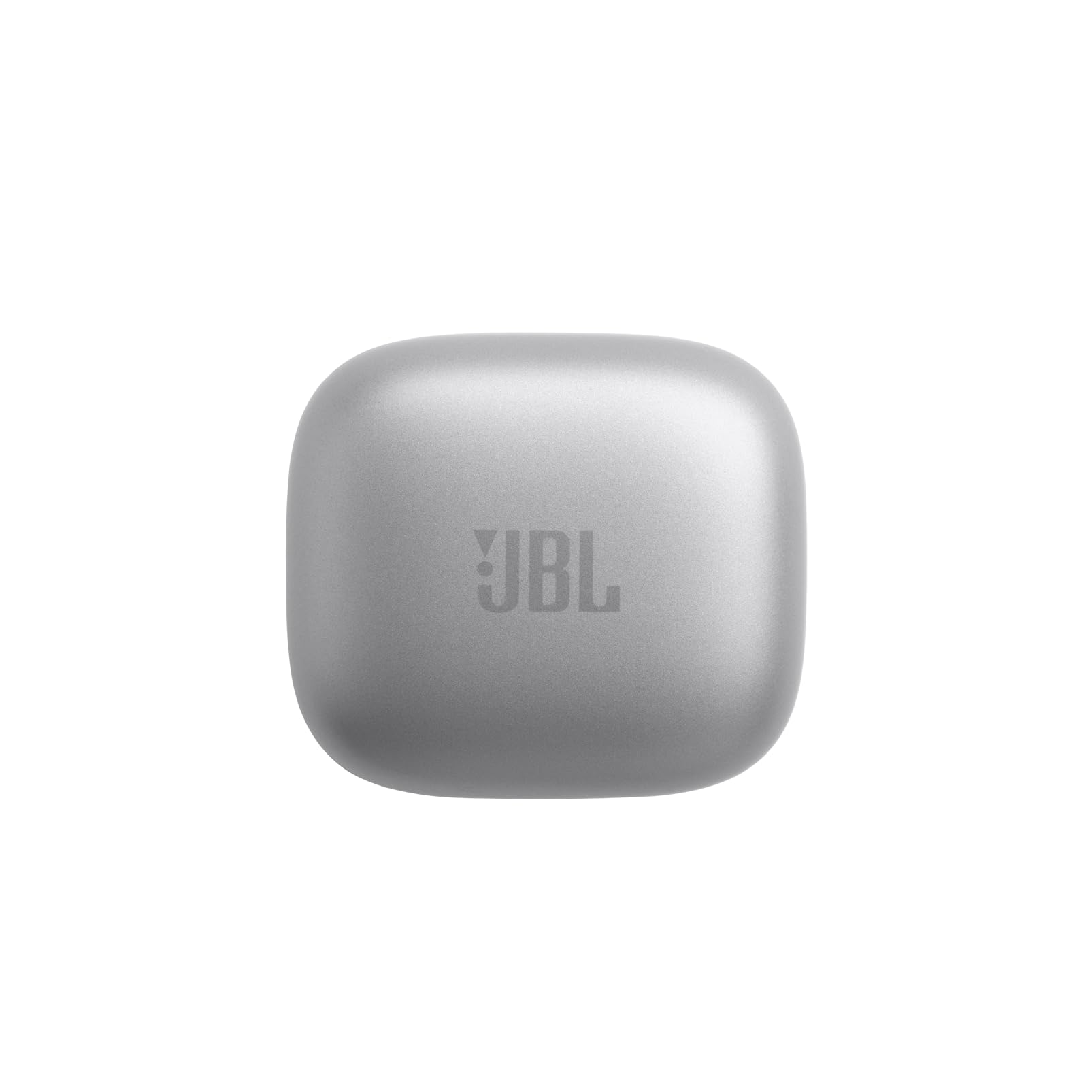 JBL Live Free 2 True Wireless Noise Cancelling Earbuds - 35hr Playtime, 6-Mic Clear Calls, IPX5 Waterproof, Oval Design for Comfort & Bass (Silver) | Perfect for Workouts, Commuting & Travel