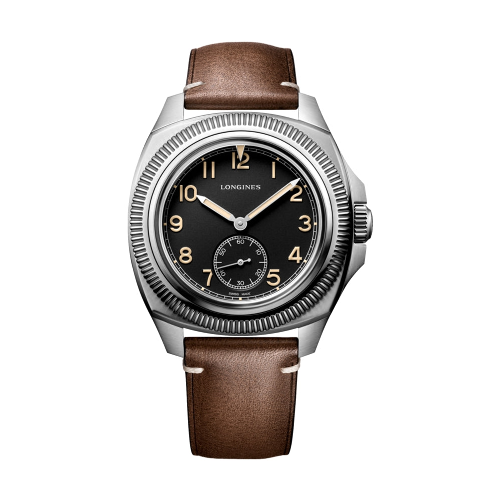 Pilot Majetek Black Dial Men's Watch - 43mm Stainless Steel Case, Waterproof, Chronograph - Perfect for Aviation Enthusiasts & Professional Pilots