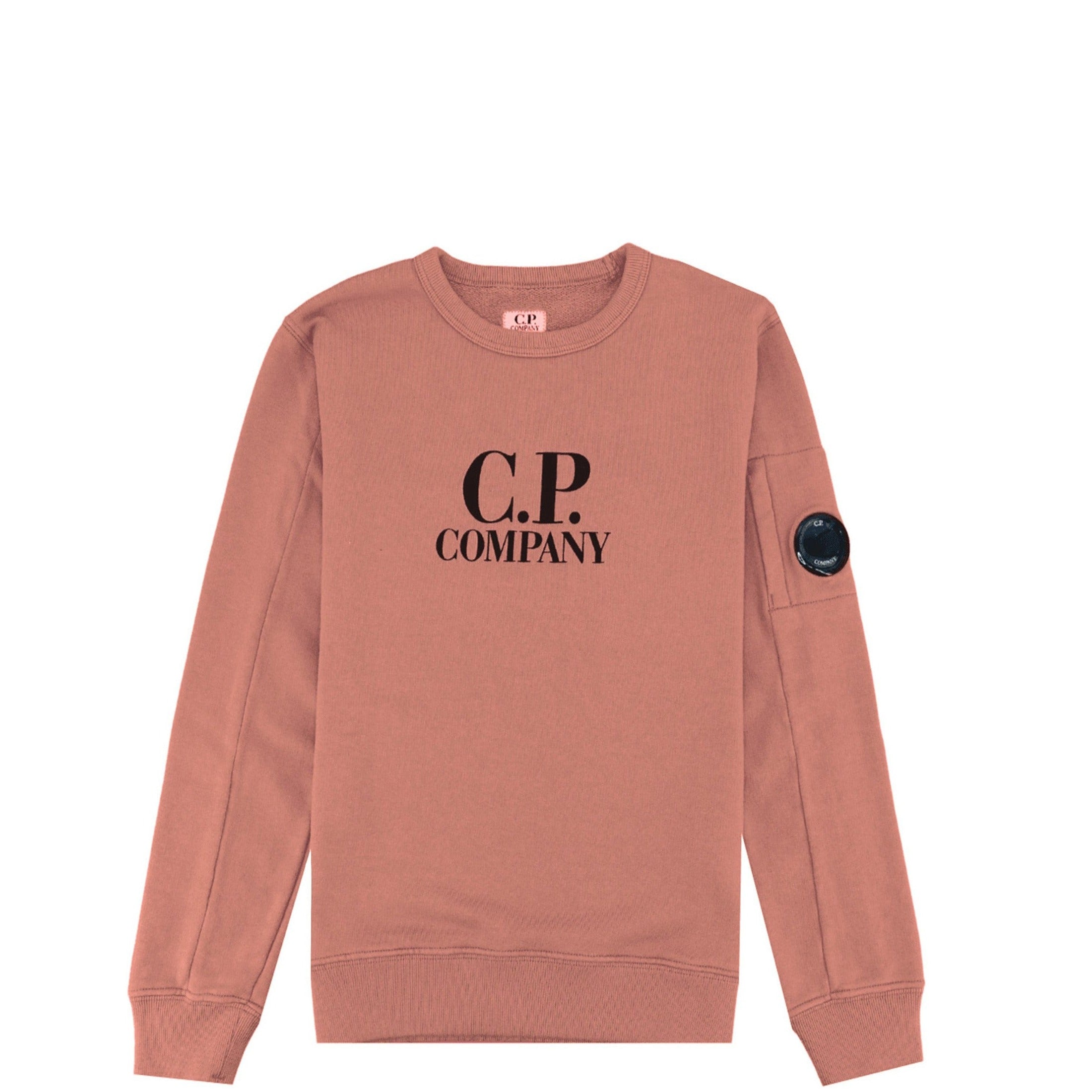 Kids CP Company Cedarwood Lens Sweatshirt - Soft & Stylish Pullover Hoodie for Boys & Girls - Perfect for School, Playdates & Outdoor Activities