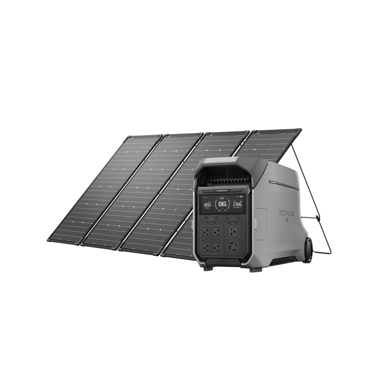 EcoFlow DELTA Pro 3 Portable Power Station 3600Wh Solar Generator - Refurbished for Camping, RV, Home Backup & Emergency Power Supply
