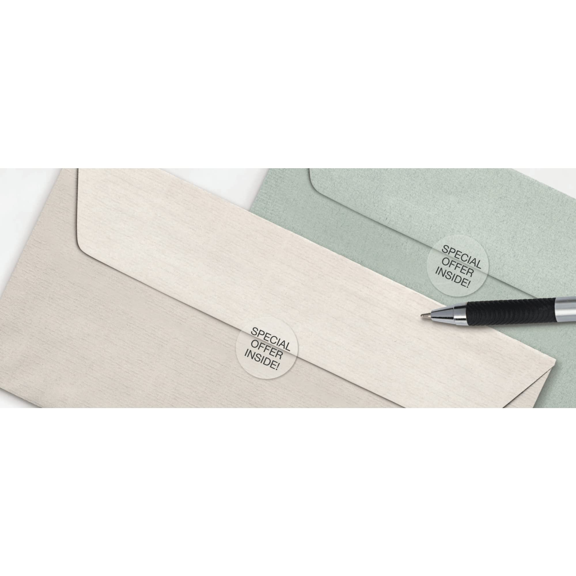 Office Depot Clear Mailing Seals 1in, 480 Pack for Shipping & Mailing