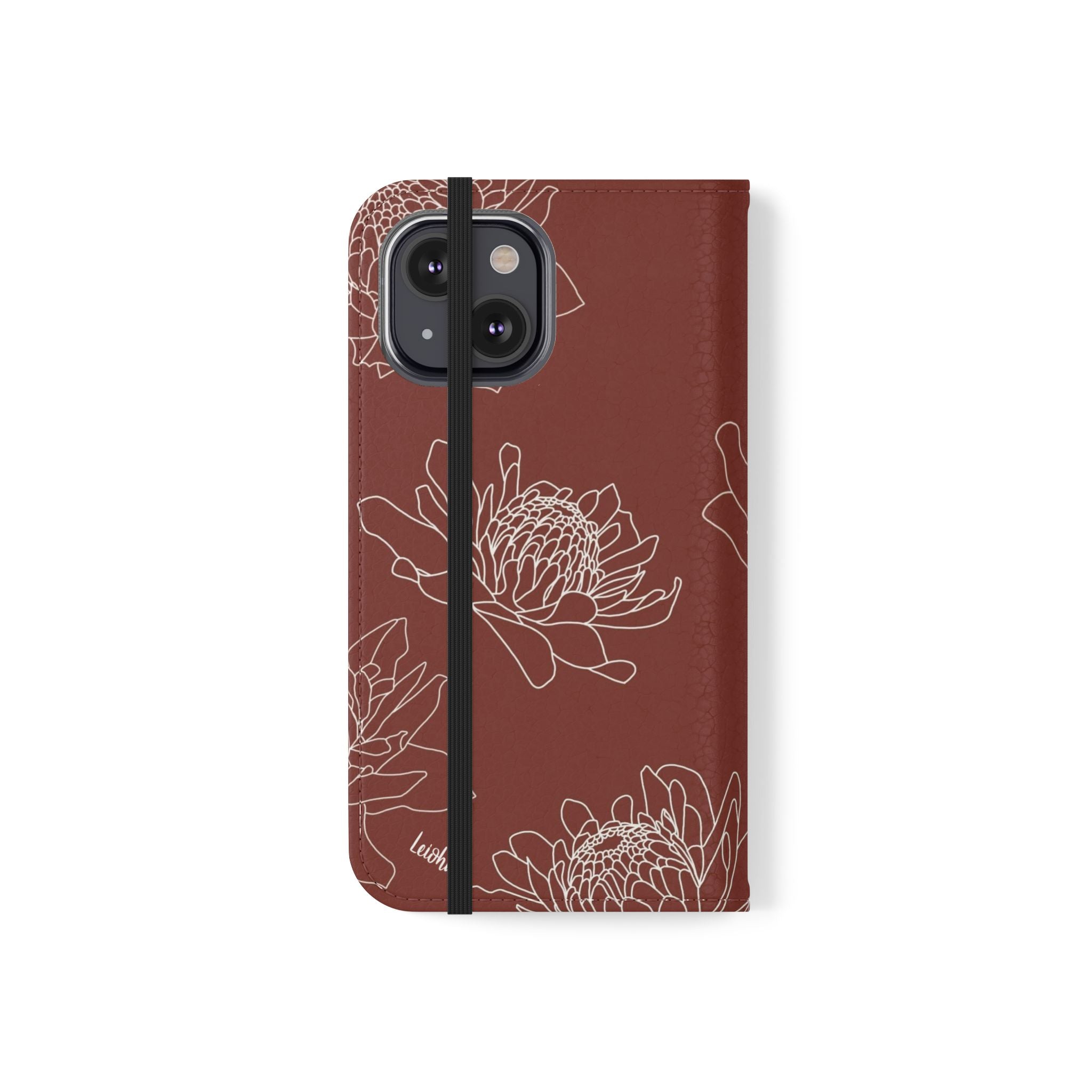 Torch Ginger Folio Case - Elegant & Durable Phone Cover for iPhone & Samsung - Perfect for Travel, Work & Everyday Use