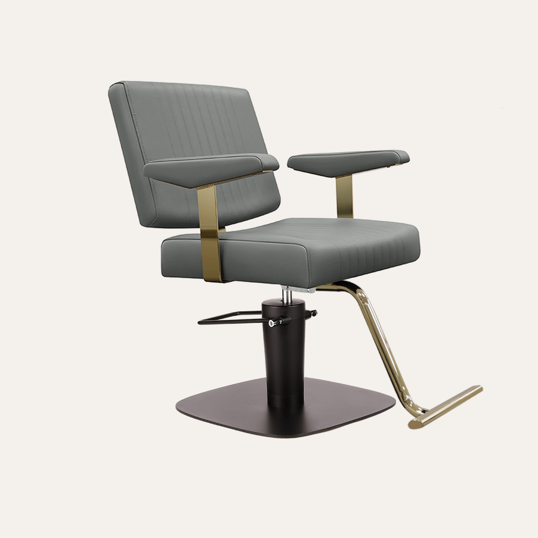 ATHENA Professional Salon Chair - Adjustable Hydraulic Styling Chair for Hairdressers & Barbers - Perfect for Salons, Barber Shops & Home Use