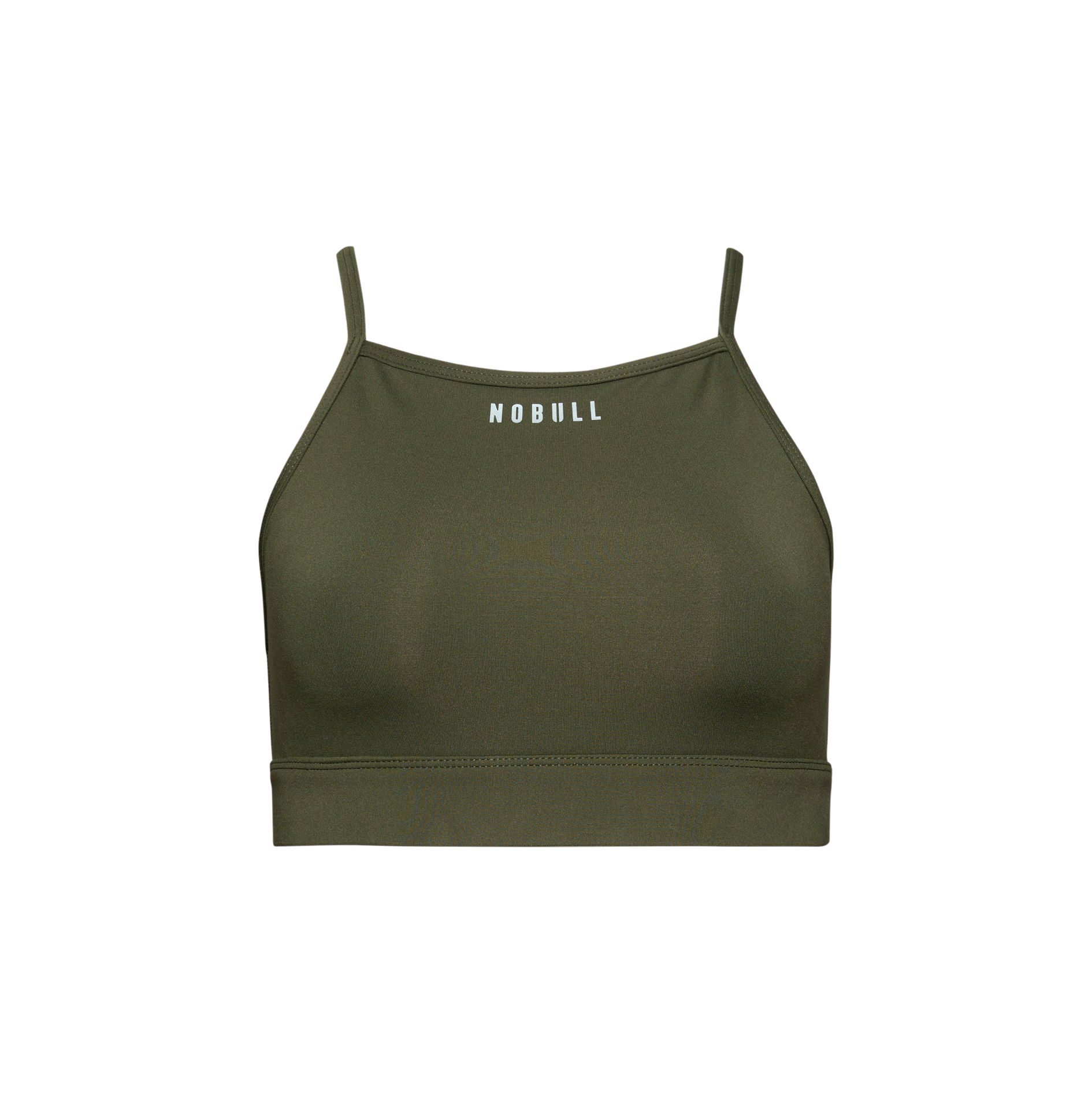High Neck Sports Bra for Women - Breathable Matte Workout Top for Running, Yoga & Gym - Comfortable Supportive Activewear