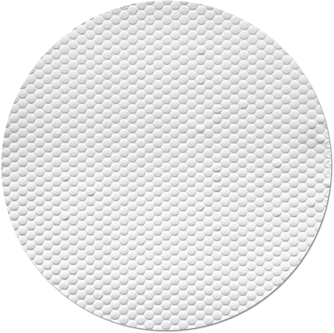 4 ft Round Solar Pool Cover for Above Ground Pools - Quick Set, Easy Installation | Keeps Out Leaves, Debris, Dirt & Insects | Improves Water Temperature | Perfect for Easy Set & Inflatable Pools | Durable Above Ground Pool Heater Cover for Summer Swimming