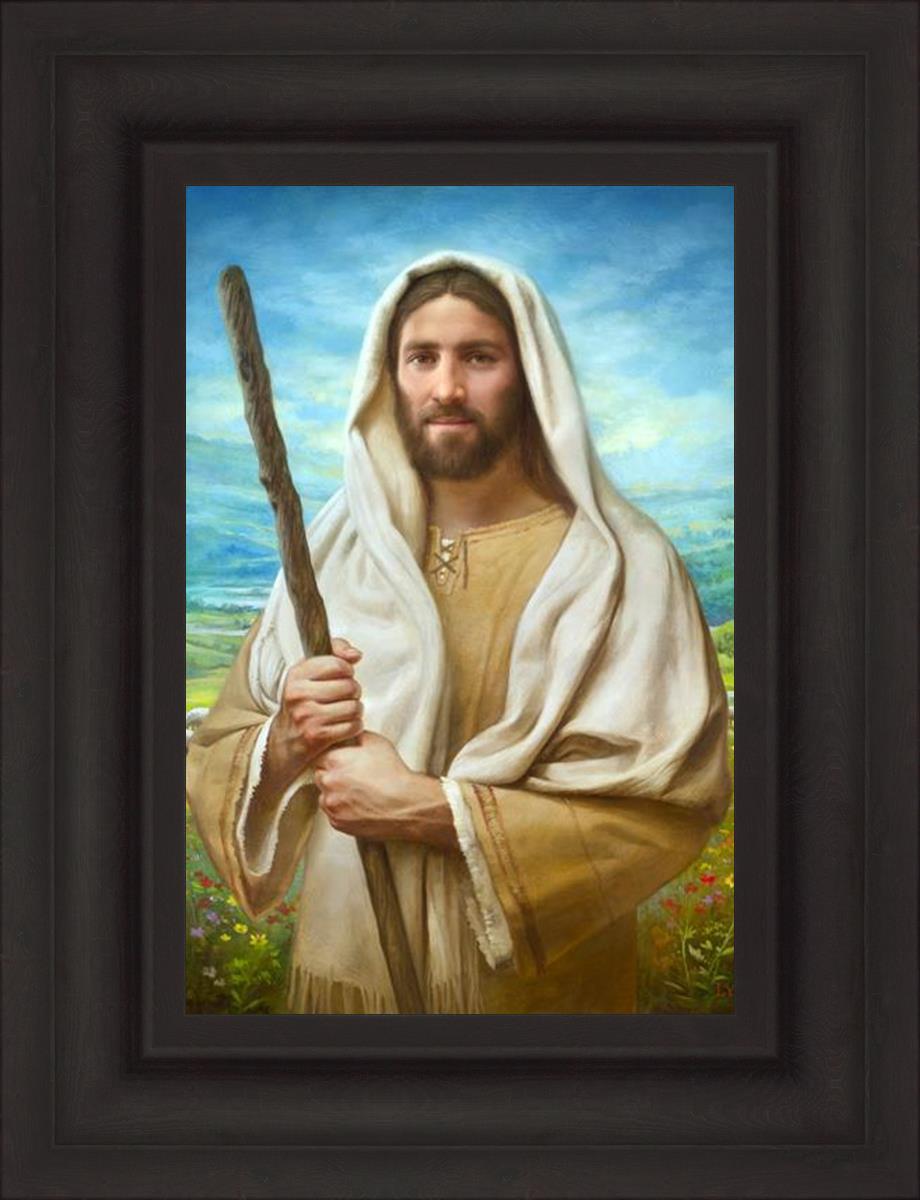 Feed My Sheep by Howard Lyon - Inspirational Christian Art Print for Home, Office & Church Decor - Perfect for Gifts & Spiritual Encouragement