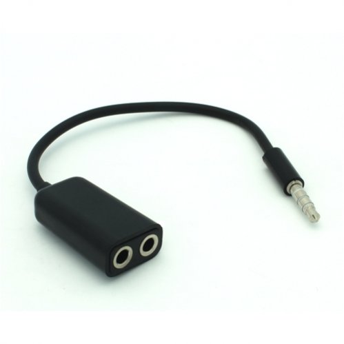 Premium 3.5mm Audio Jack Splitter Y Adapter - Universal Headphone & Speaker Connector for Kindle Fire HD/HDX, Paperwhite & More - Perfect for Music Sharing, Gaming & Online Classes