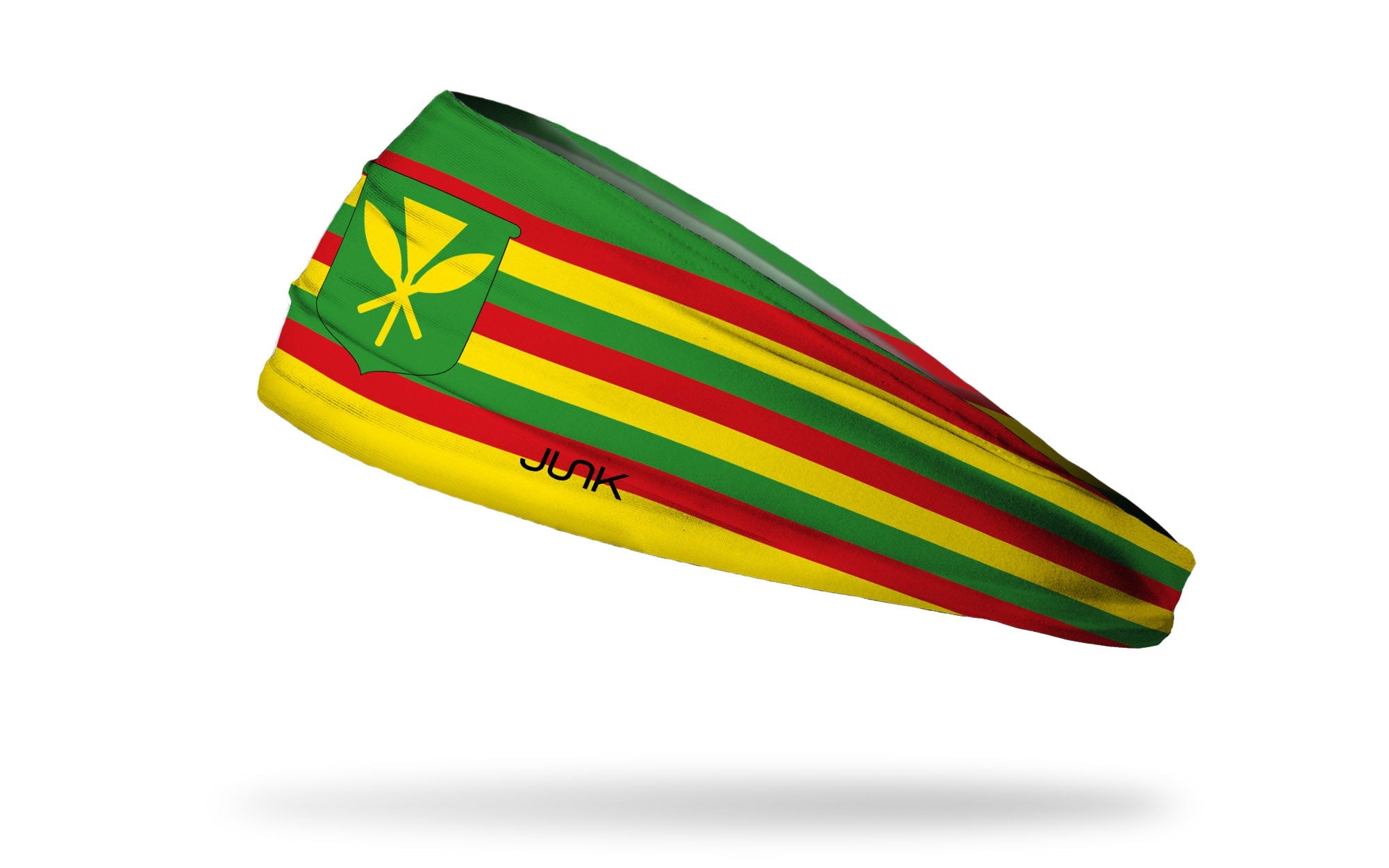 Kanaka Maoli Flag Big Bang Lite Headband - Hawaiian Pride Sports Headwear for Running, Yoga & Outdoor Activities