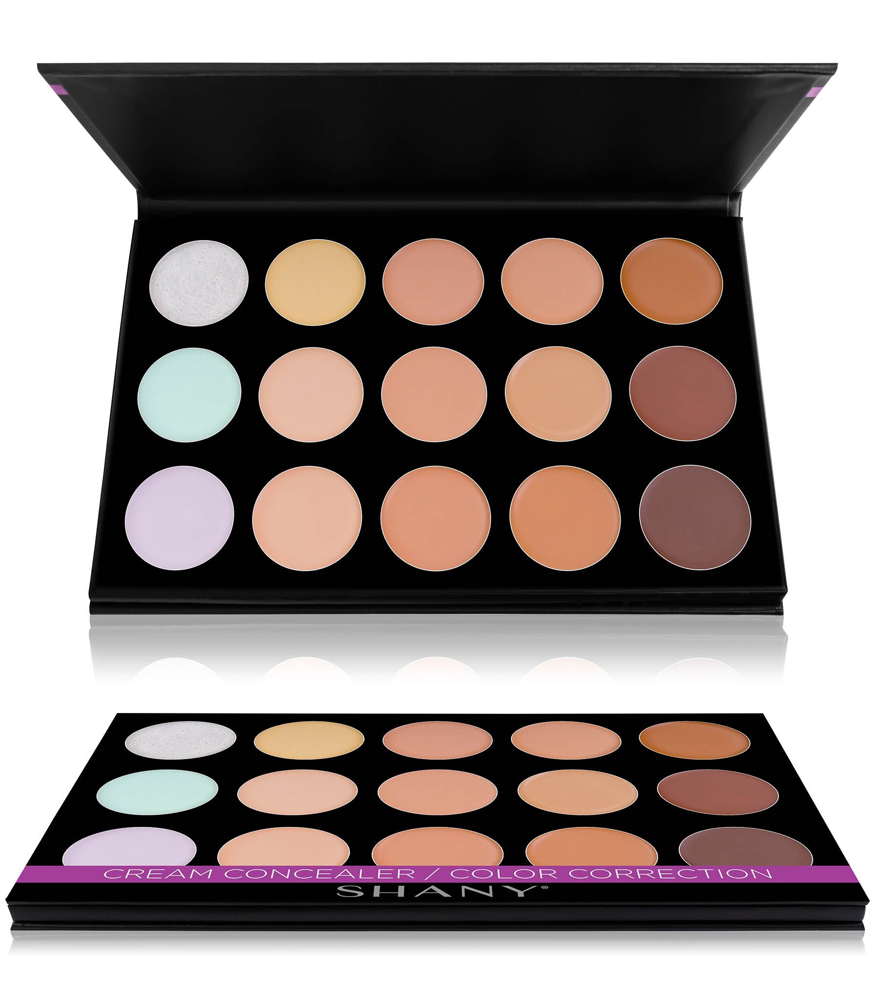 Mini Masterpiece Makeup Set - 6 Layer Refillable Palette for Eyeshadow, Blush & Highlighter | Professional Cosmetic Kit for Travel, Home & Makeup Artists