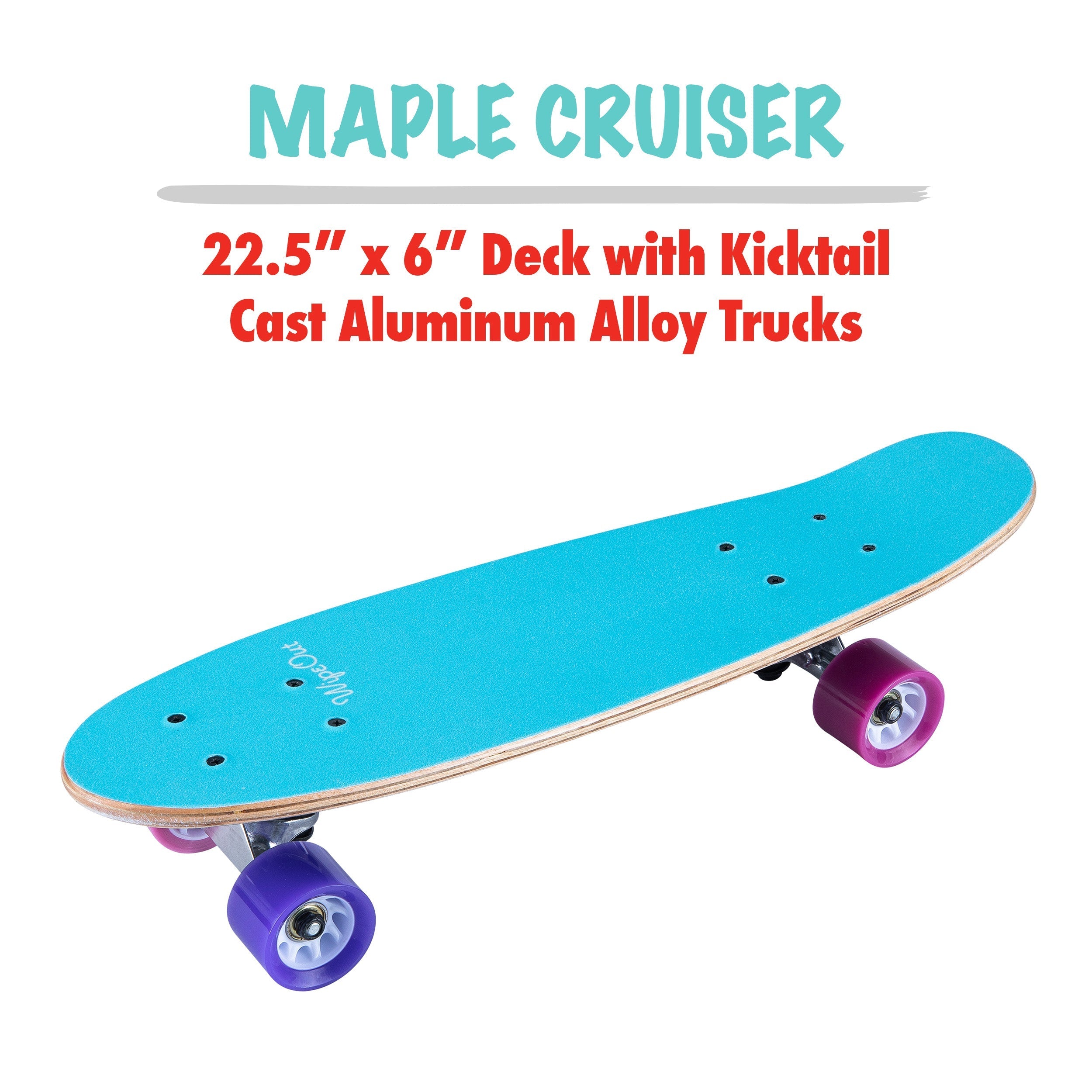 Wipeout™ Dry Erase Skateboards - Whiteboard Skateboard for Kids & Adults - Reusable Drawing & Learning Toy - Perfect for Classrooms, Offices & Creative Play