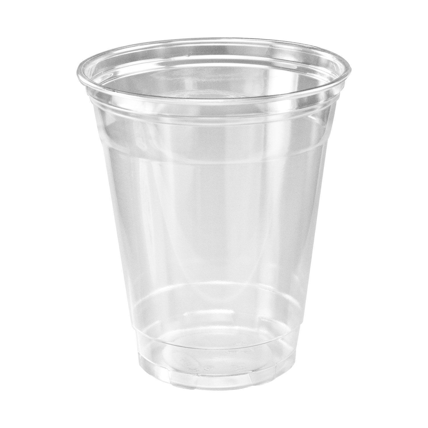 Solo Plastic Party Cups 16 oz Clear - 100 Pack Disposable Cold Drink Cups for Parties, Picnics, BBQs & Outdoor Events