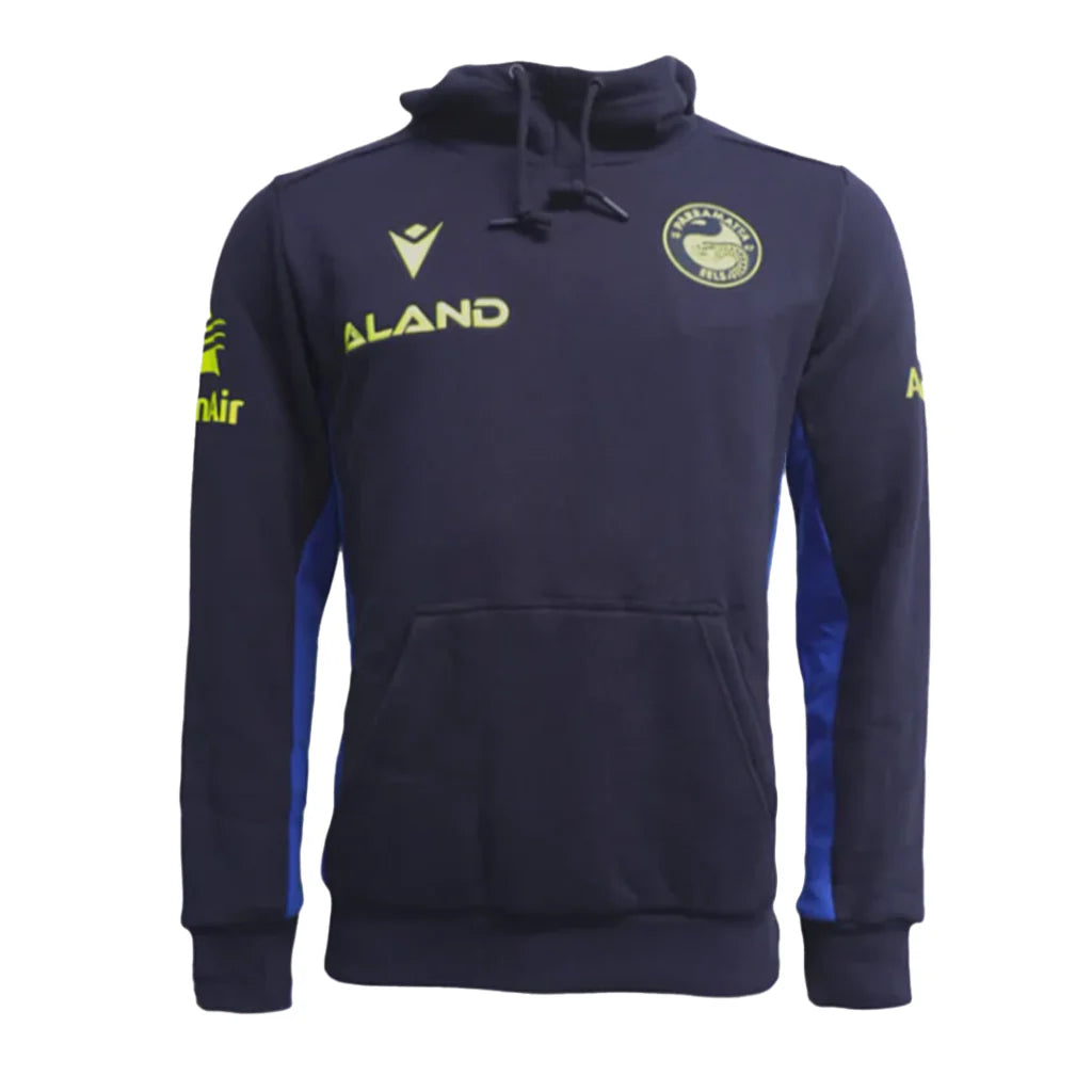 Parramatta Eels 2024 Travel Hoodie - Men's & Women's Pullover Sweatshirt with Hood | Comfortable Casual Wear for Fans, Street Style & Outdoor Activities