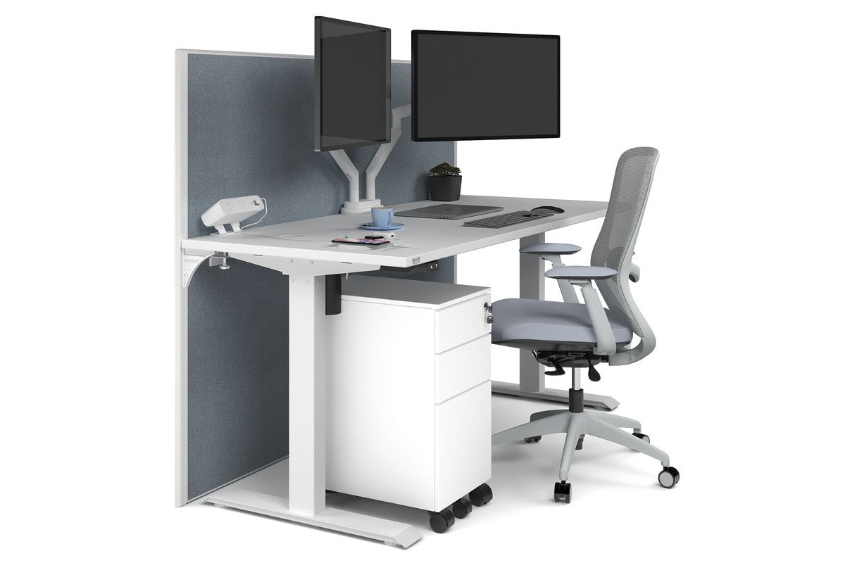 Height Adjustable Desk 1600L x 700W - Ergonomic Standing Desk for Home & Office - Perfect for Work, Study & Gaming