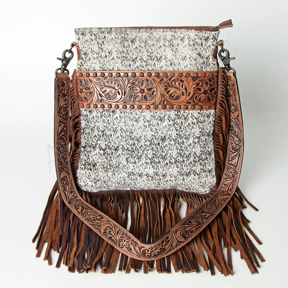 Handcrafted American Darling Genuine Leather Tooled Purse - Stylish Crossbody Bag for Women, Perfect for Daily Use, Travel & Special Occasions