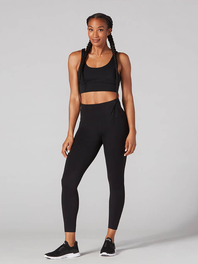 Tavi High Waisted 7/8 Women's Yoga Leggings - Workout, Running & Lounge Pants for Fitness & Everyday Wear