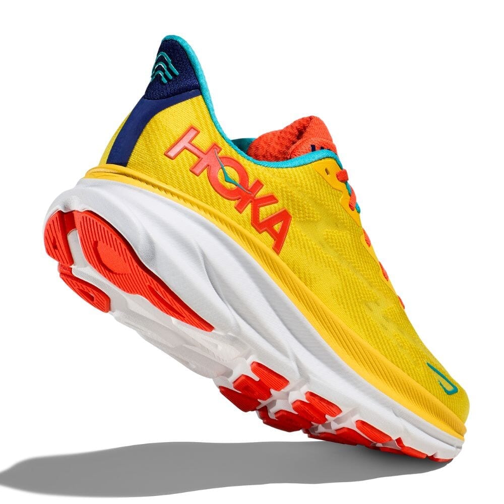 Hoka Men's Clifton 9 Wide Running Shoes - Lightweight Cushioned Sneakers for Road & Trail | Perfect for Jogging, Gym Workouts & Daily Walking