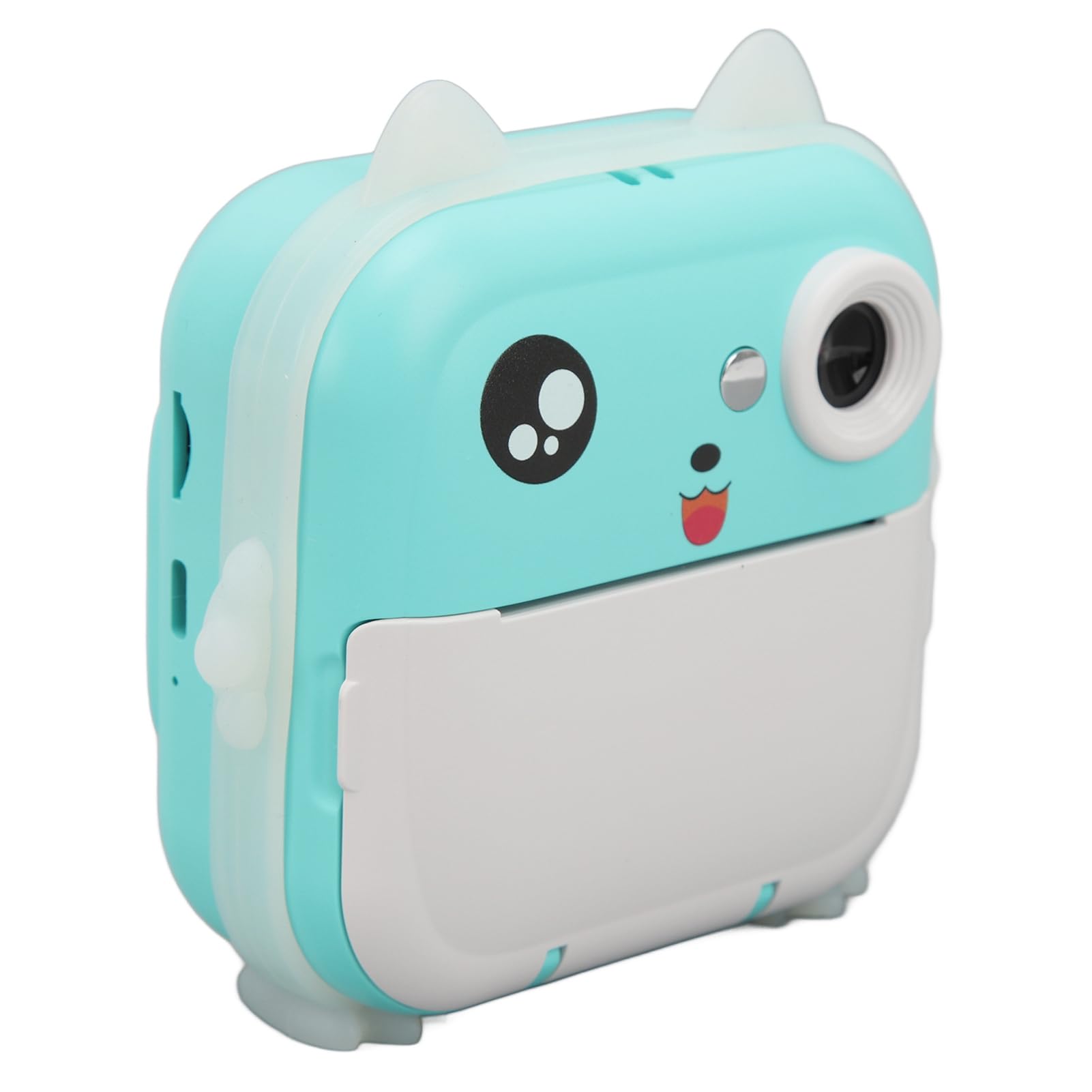 24MP Kids Digital Camera with Cartoon Prints - Multi Zoom Smart Instant Camera for Boys & Girls, Thermal Print Mini Camera (Blue) - Perfect for Birthday Gifts, Travel Photography & School Activities