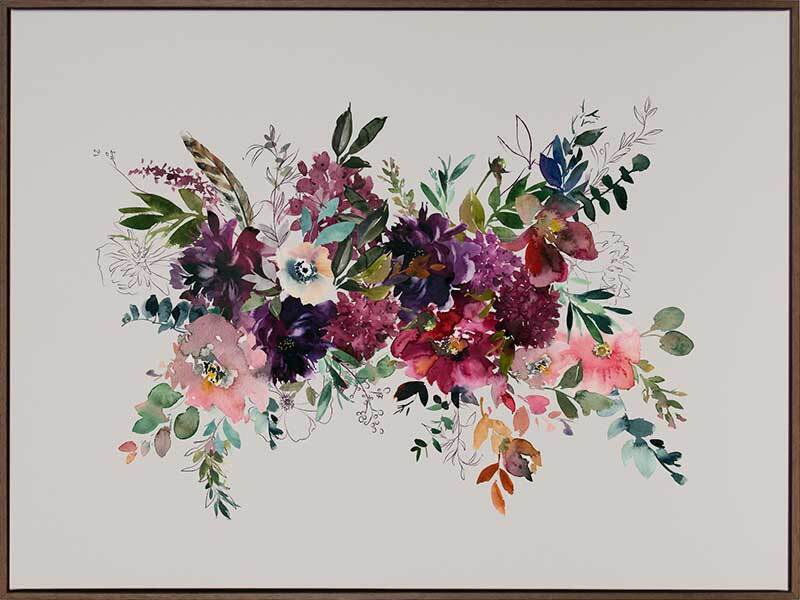 Decoupage II Canvas Art Print - Handmade Wall Decor for Living Room, Bedroom & Office - Perfect for Home & Office Decor