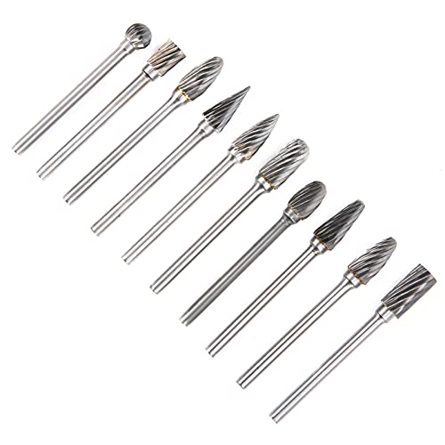 Tungsten Carbide Drill Bit Grinder File - High Precision Cutter Head for Mechanical Chamfering, Rounding & Groove Processing | Perfect for Metalworking, Woodworking & DIY Projects