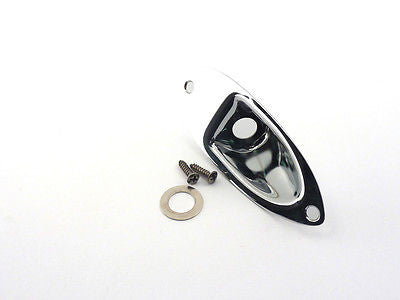 Fender Original Stratocaster Jack Ferrule Chrome 099-1940-100 | Replacement Guitar Input Jack for Stratocaster | Perfect for Guitar Repair & Maintenance