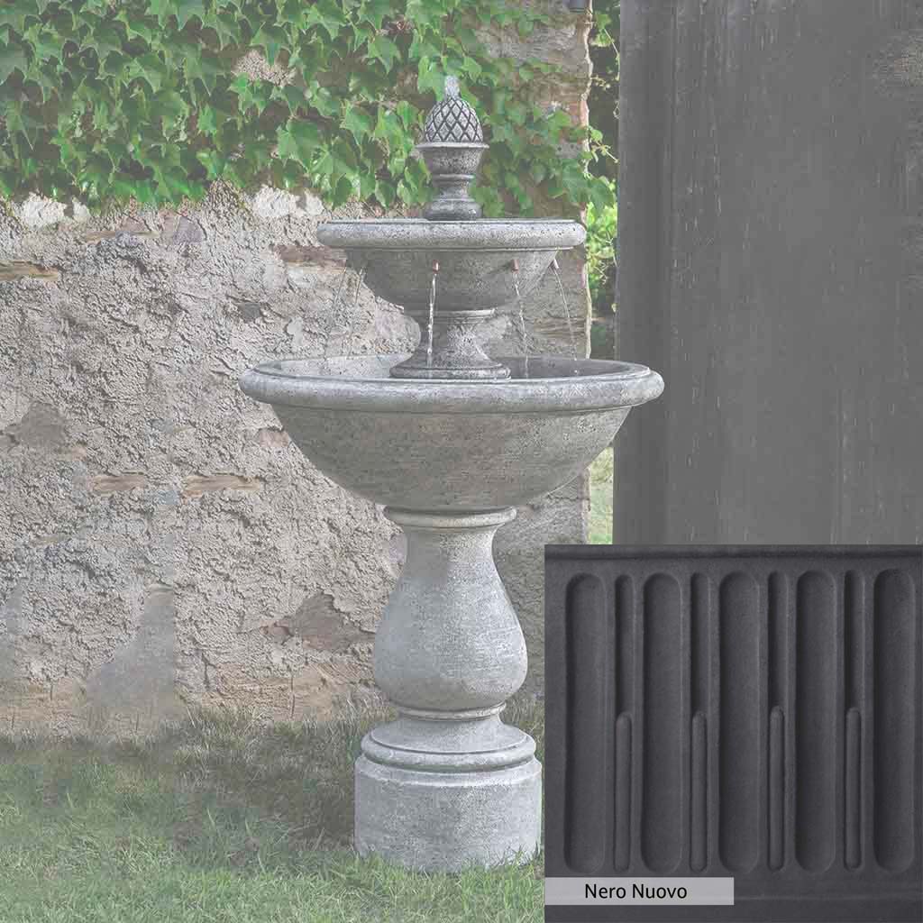 Campania International Charente Fountain - Classic Outdoor Garden Water Fountain for Patio, Yard & Landscaping | Perfect for Backyard Decor, Zen Meditation & Relaxation