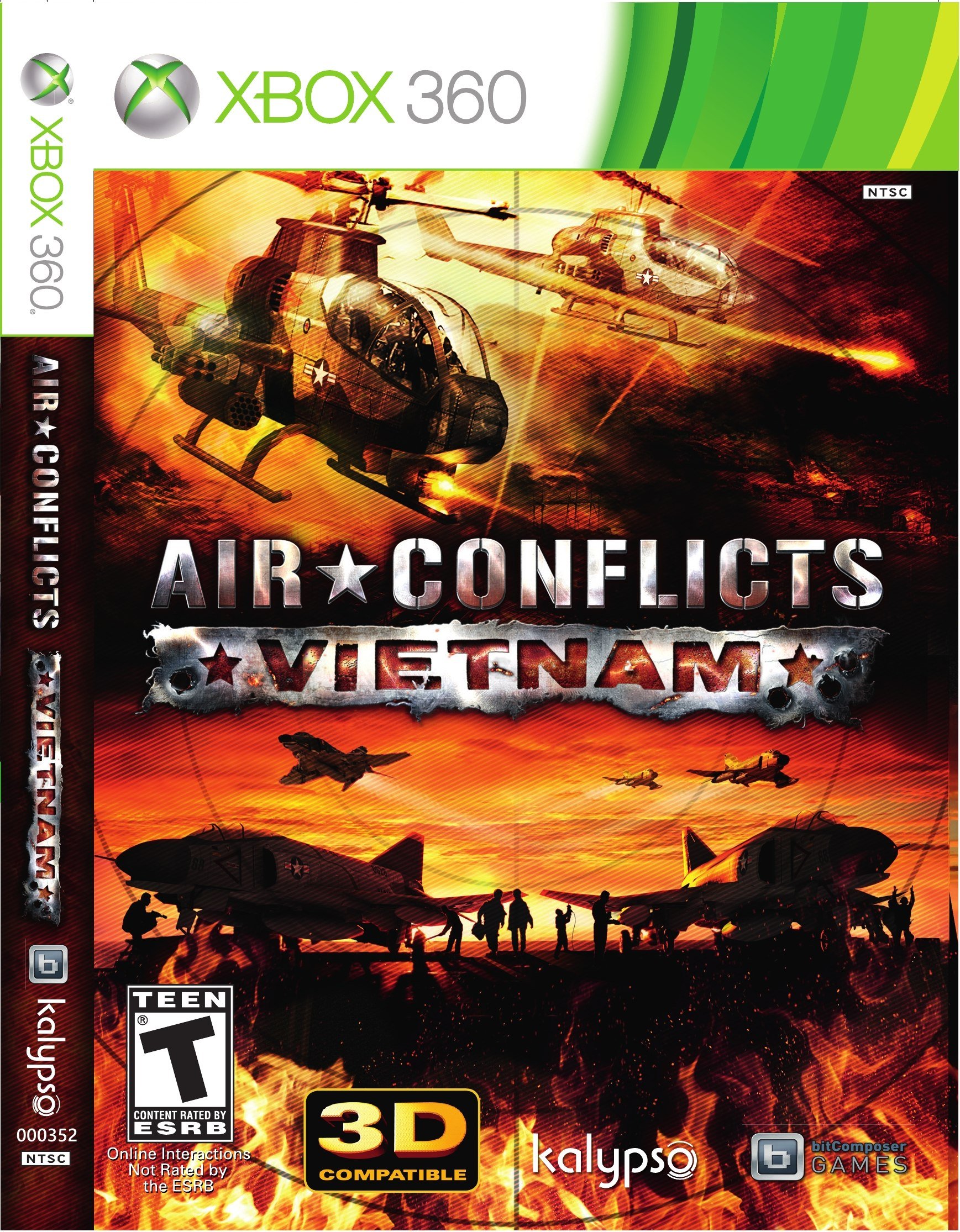 Air Conflicts: Vietnam - Xbox 360 Game | Authentic Vietnam War Flight Combat Simulation | Perfect for History Buffs & Aviation Enthusiasts