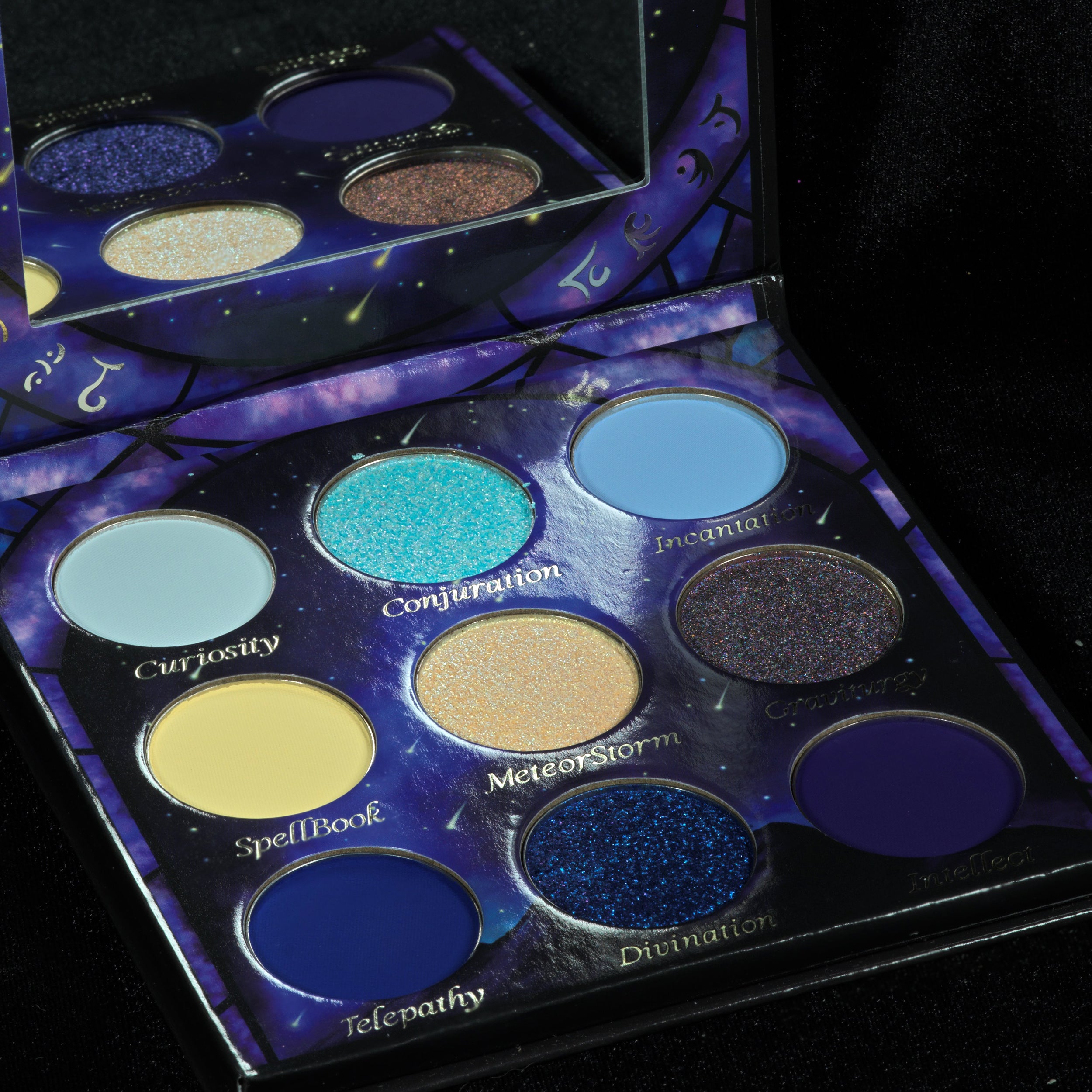 Professional Wizard Eyeshadow Palette - 12 Highly Pigmented Matte & Shimmer Shades for Stunning Eye Makeup | Perfect for Party, Halloween, Cosplay & Everyday Glam Looks