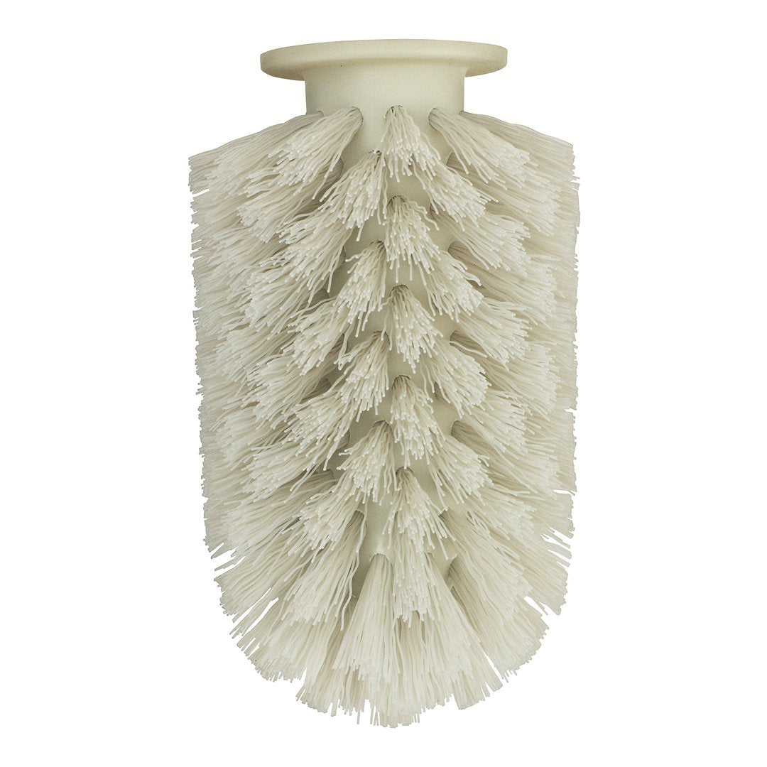 Ballo Toilet Brush with Extra Brush Head - Durable Bathroom Cleaning Tool for Stain Removal & Hygiene - Perfect for Home, Office & RV Use