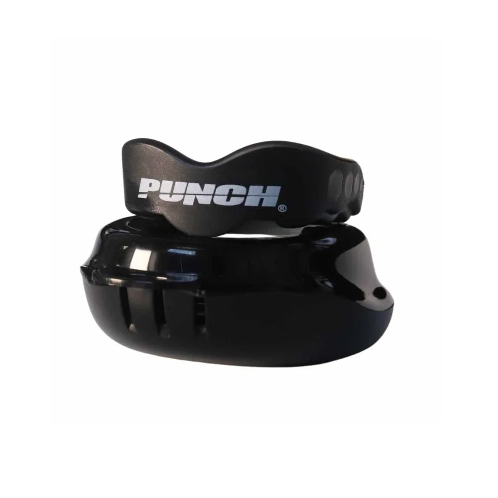 MOUTH GUARD for Sports & Teeth Grinding - Urban Style One Size Fits All Black Night Guard - Perfect for Boxing, MMA, Football & Bruxism Relief