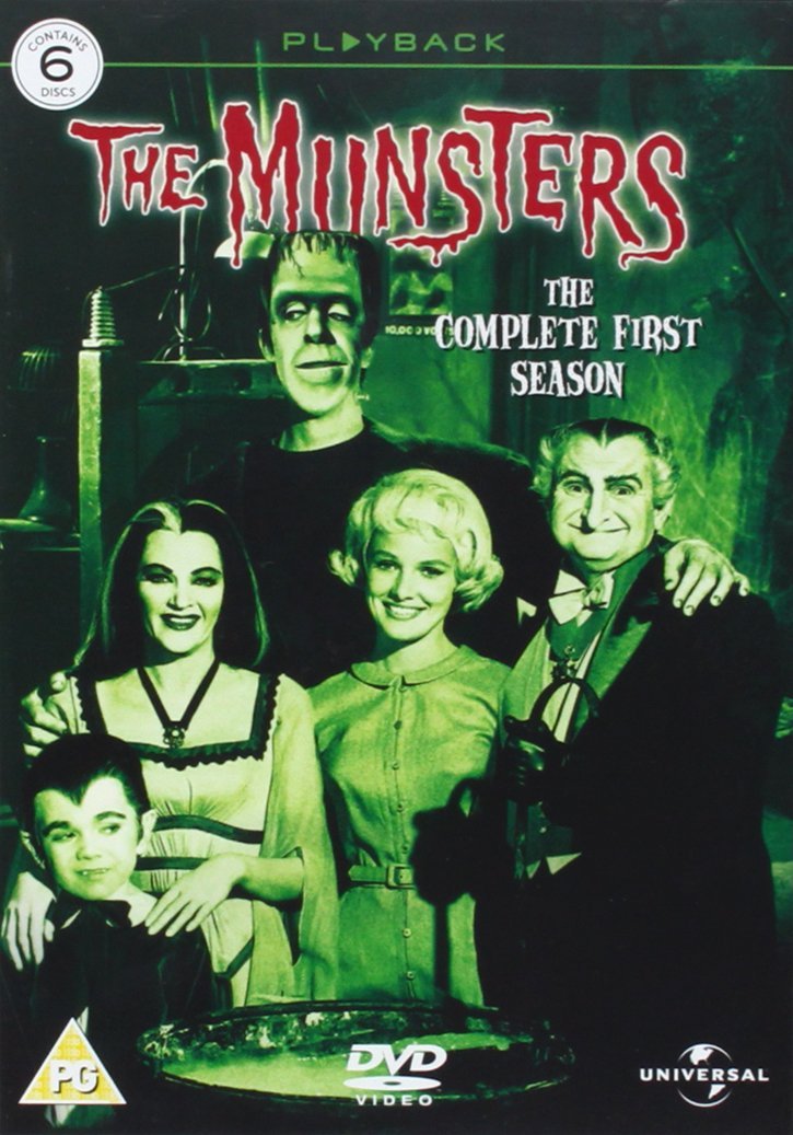 The Munsters: Complete Season 1 DVD Box Set - Classic TV Series for Halloween, Collectors & Family Entertainment