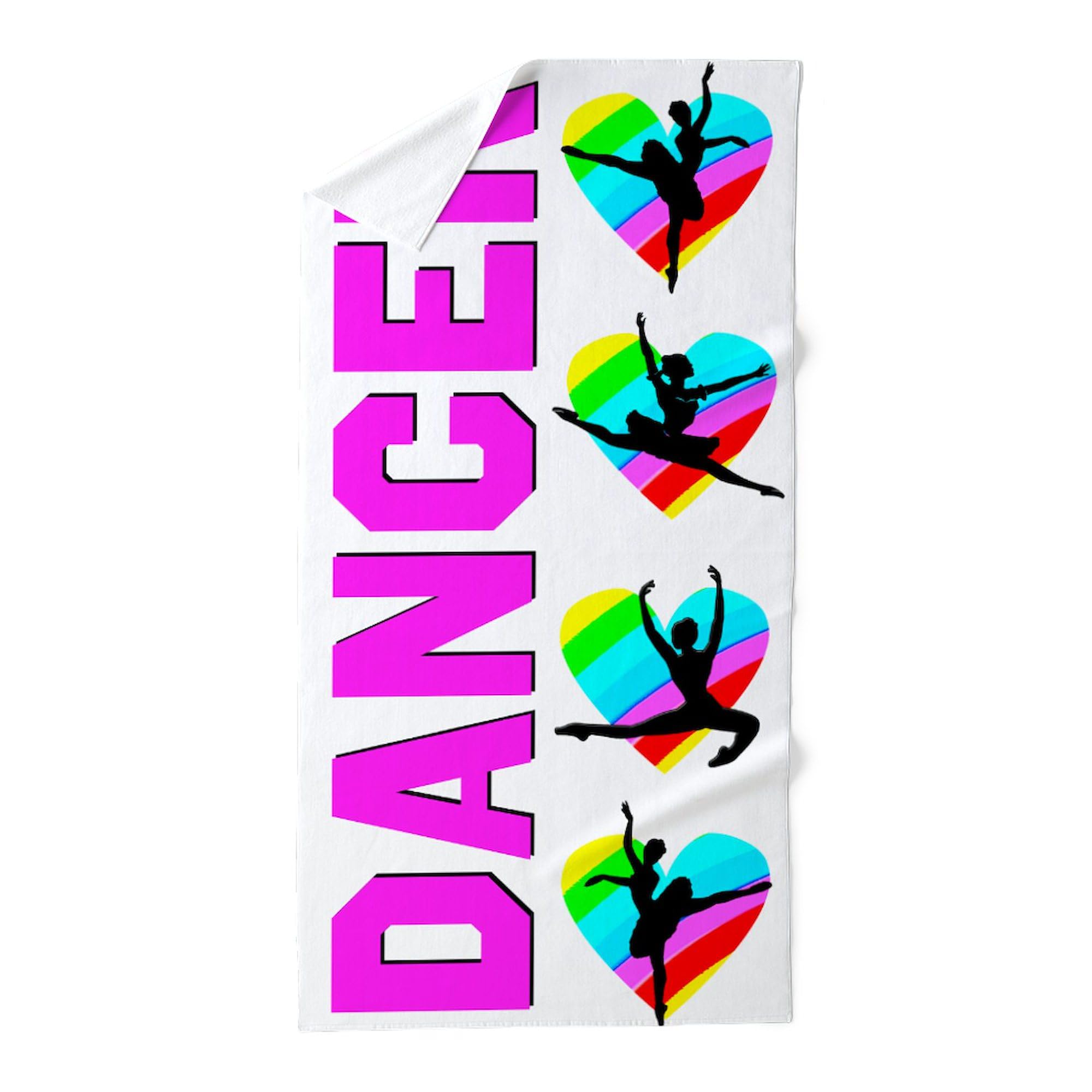 Darling Dancer Large Beach Towel - Soft, Absorbent & Unique Design for Pool, Beach & Yoga | CafePress