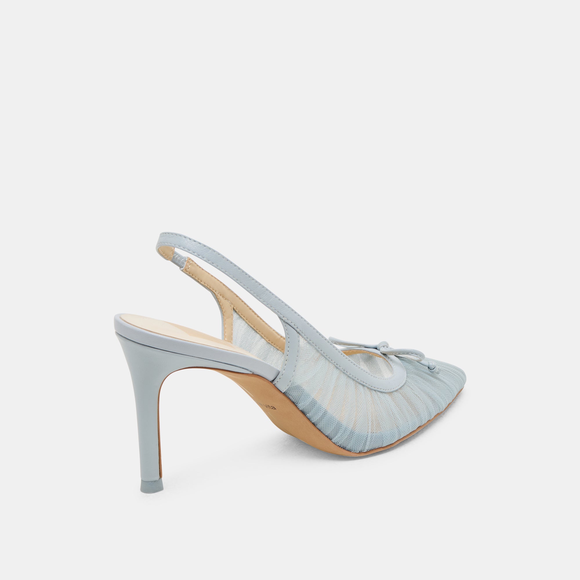 YELA HEELS Light Blue Tulle Women's High Heel Shoes for Weddings, Parties & Special Occasions - Elegant Evening Sandals with Comfortable Fit
