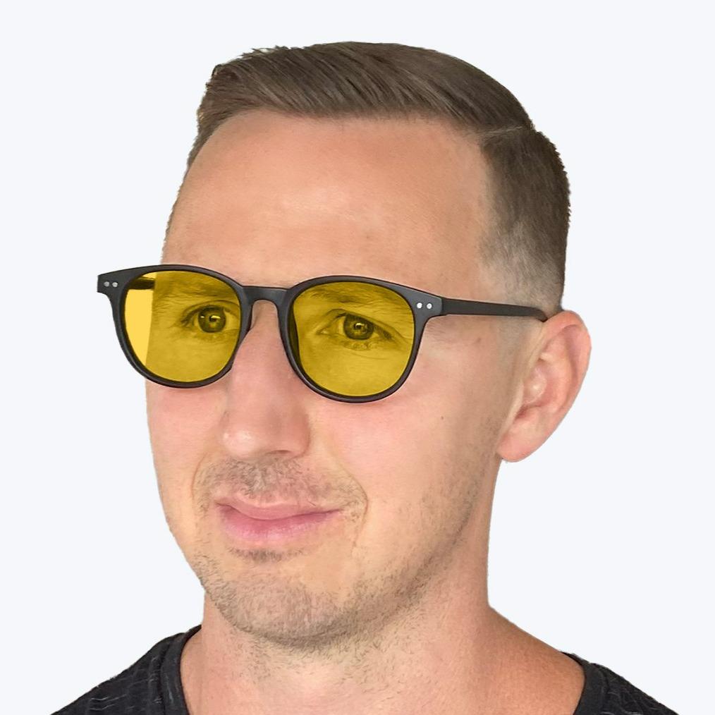 DayMax Billie Glasses - Sleek Black Eyewear for Men & Women | Perfect for Reading, Driving & Outdoor Activities