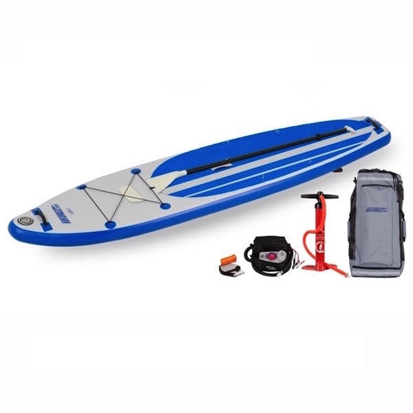 Sea Eagle LB11 Inflatable Stand Up Paddle Board - Premium Lightweight SUP for Lakes, Rivers & Ocean - Perfect for Yoga, Fishing & Family Fun