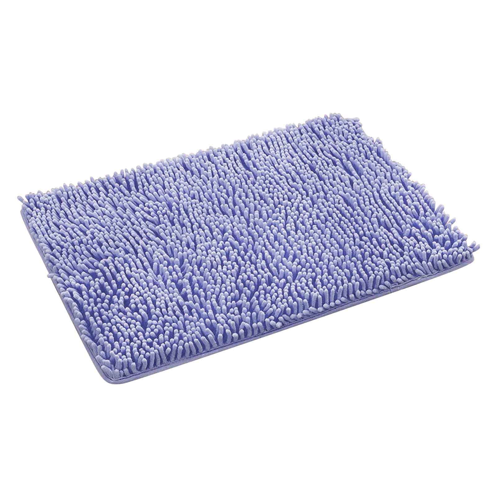 **Soft & Absorbent Purple Bathroom Carpet - Plush Furry Bath Mat, Durable & Thickened for Comfort, Machine Washable & Reusable - Perfect for Bathroom, Bedroom, or Sneaker Room**